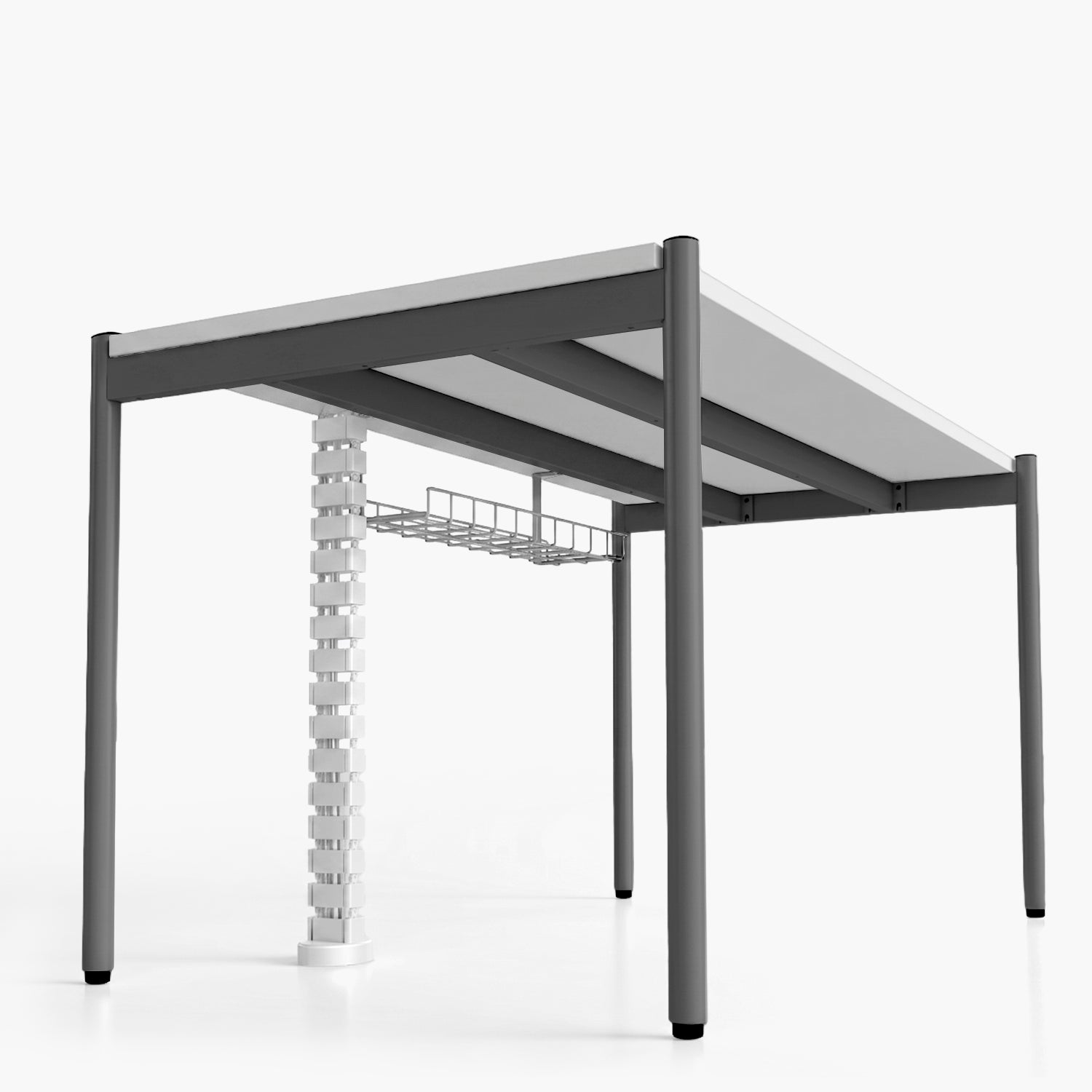 Escritorio Astro 120x60 Blanco/Gris