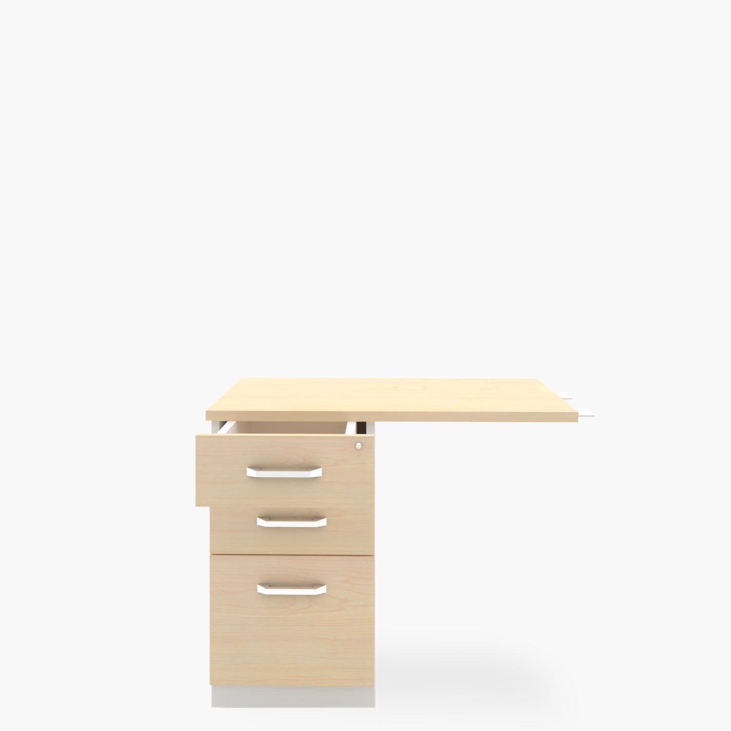 Escritorio Lateral Neo 50x90 con cajonera melamina - Form Design