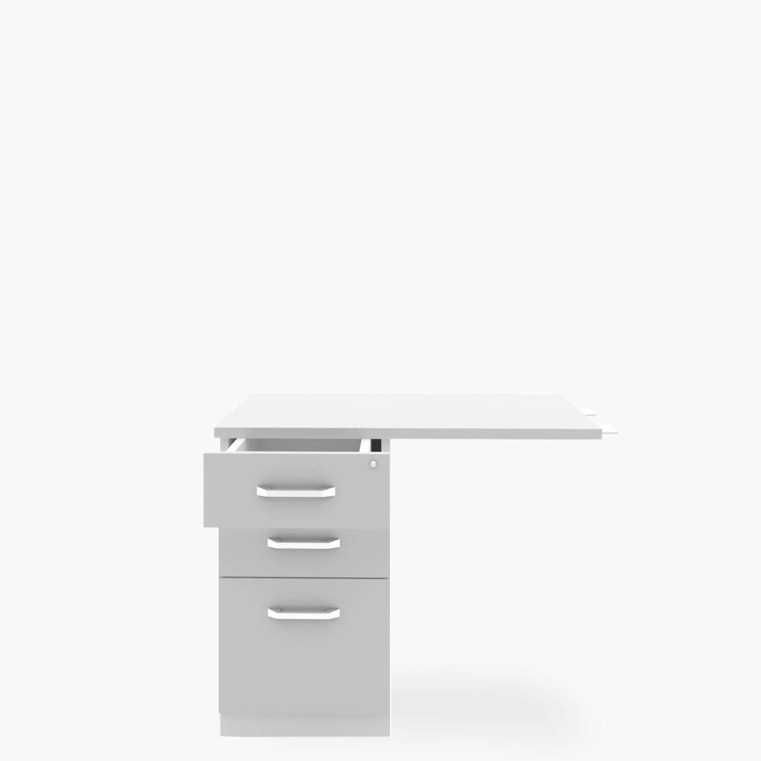 Escritorio Lateral Neo 50x90 con cajonera melamina - Form Design