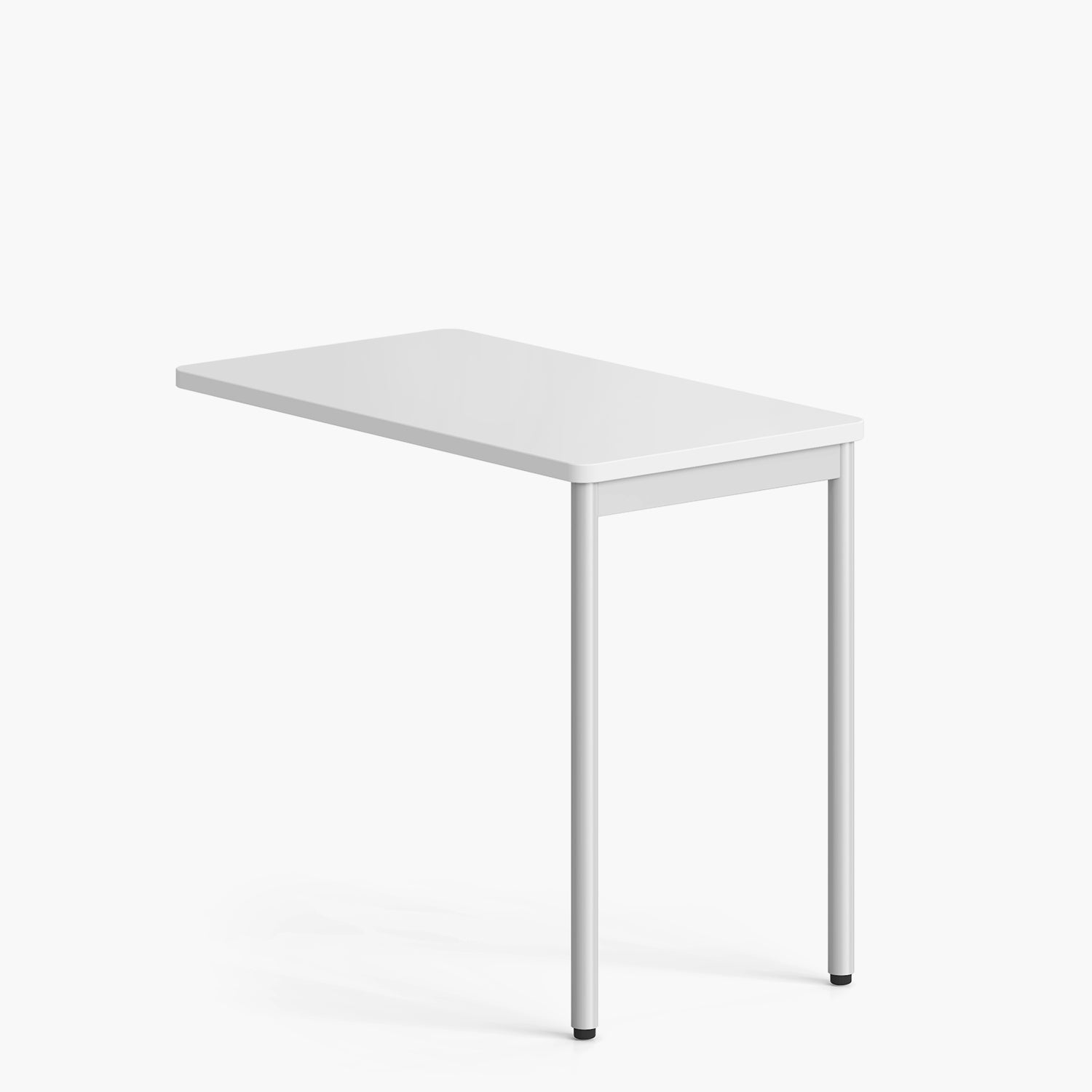 Escritorio Lateral Astro 50x90 Blanco/Blanco