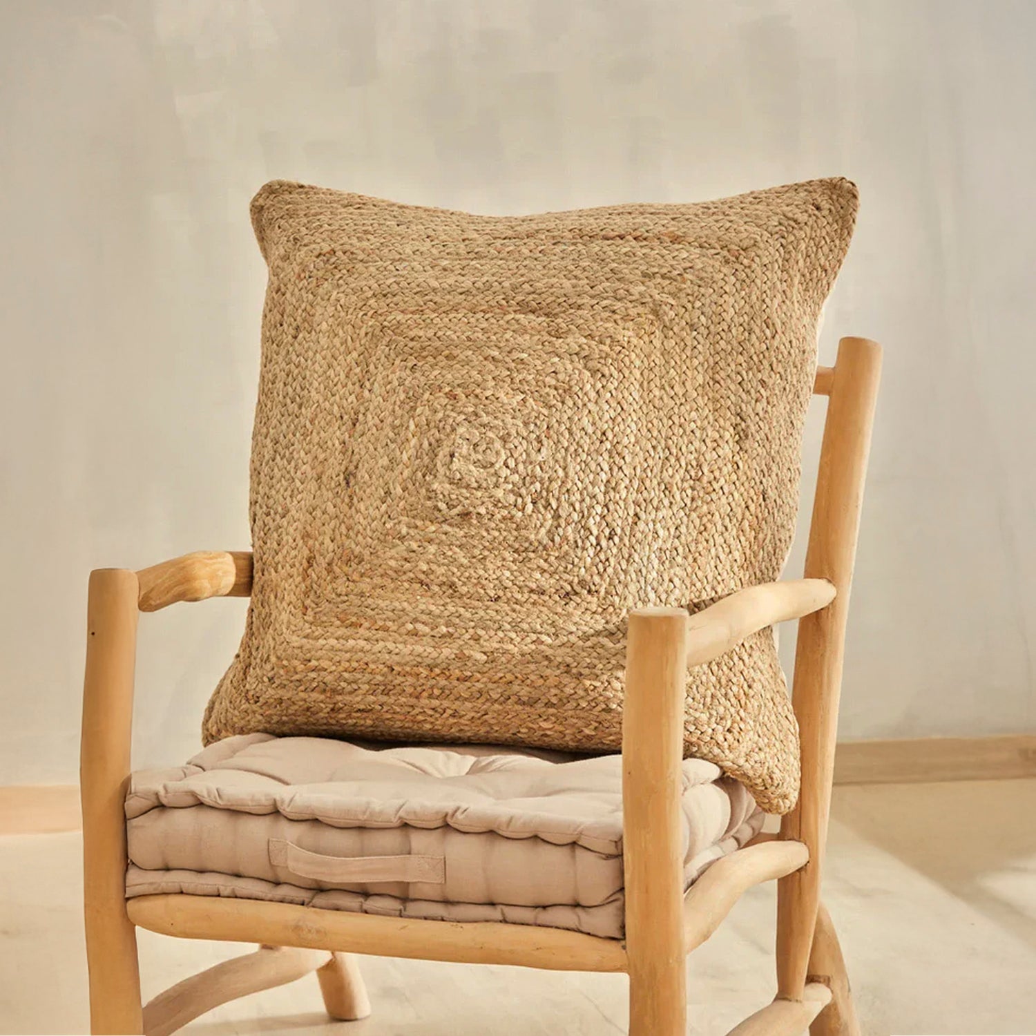 Funda de Cojin Yute Ural 80x80