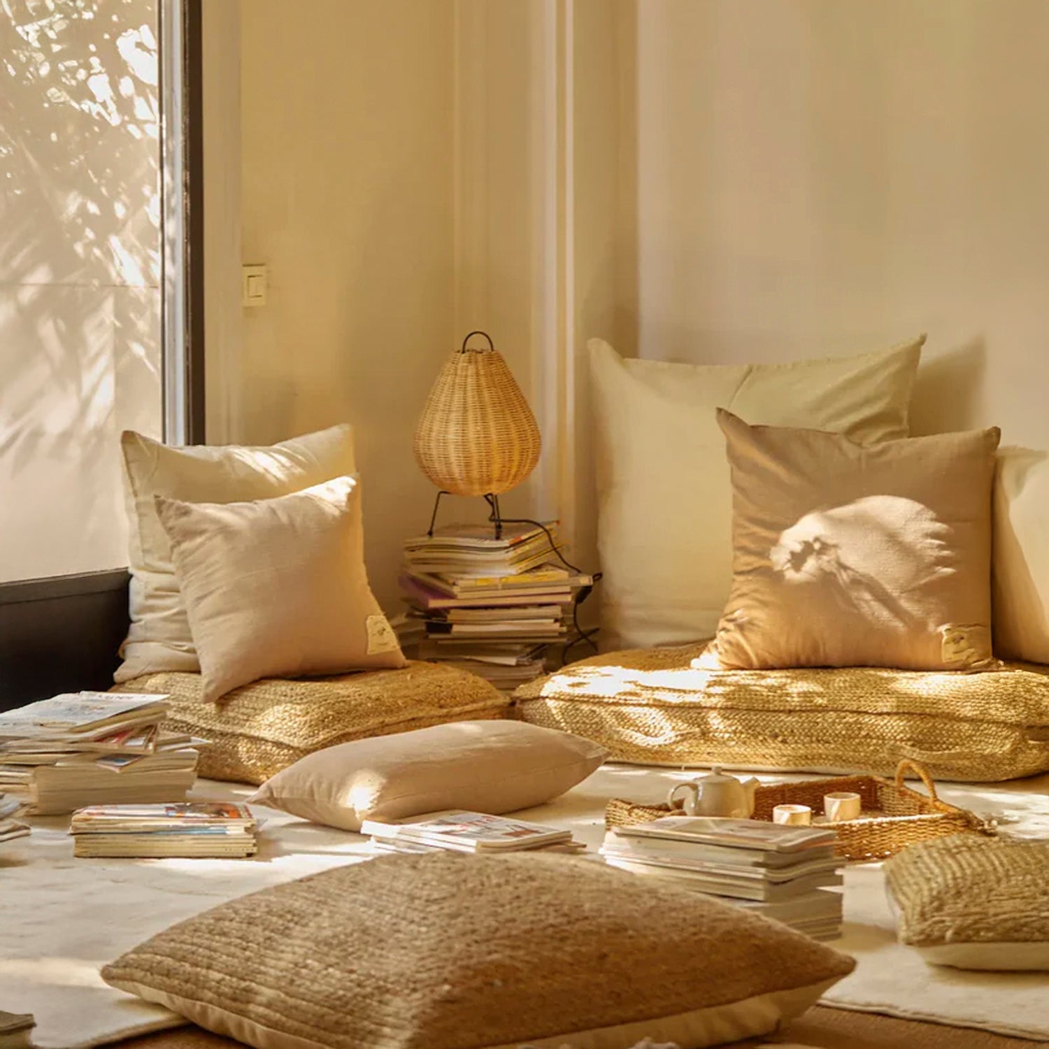 Funda de Cojin Yute Ural 80x80