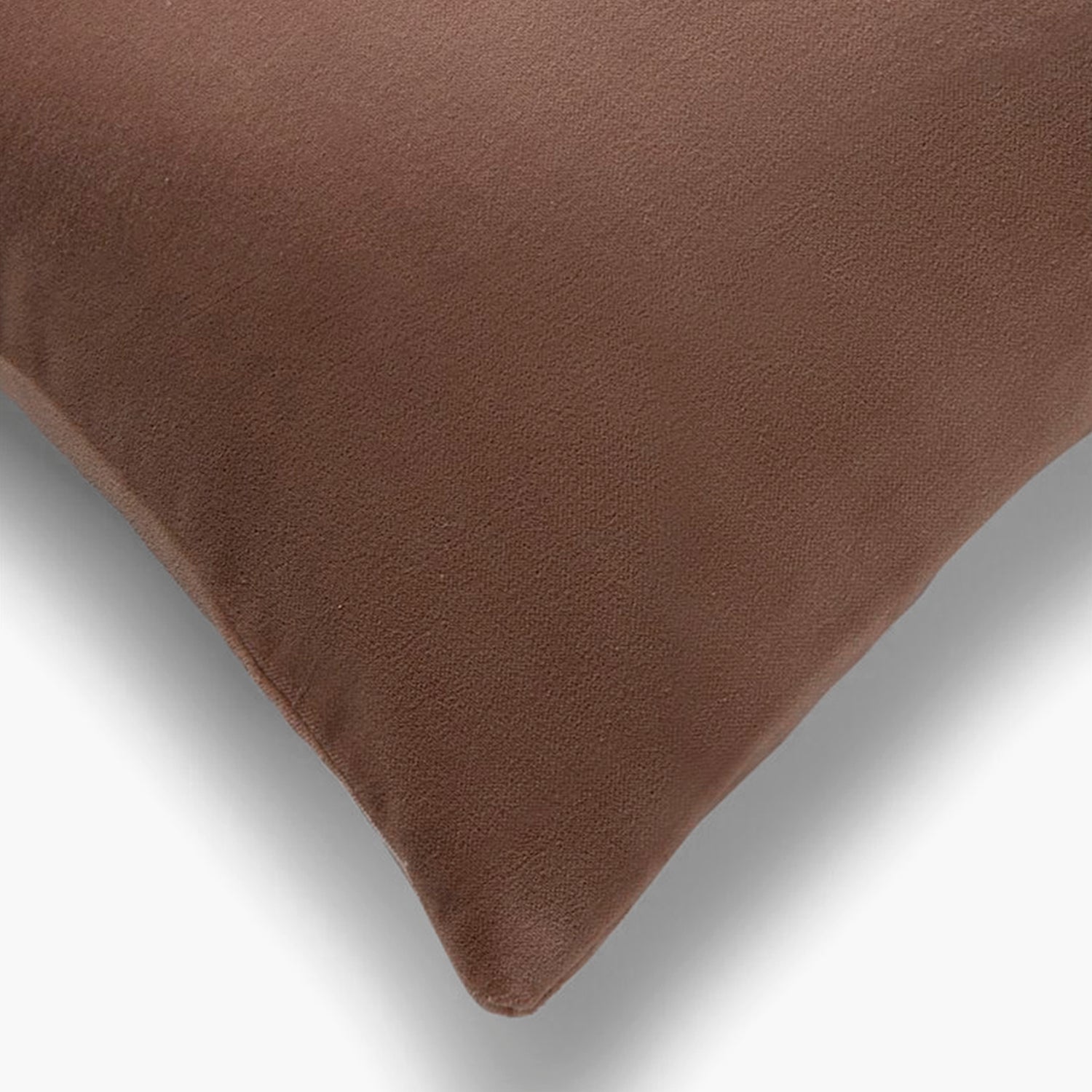 Funda Cojín Velur 30x60 Café