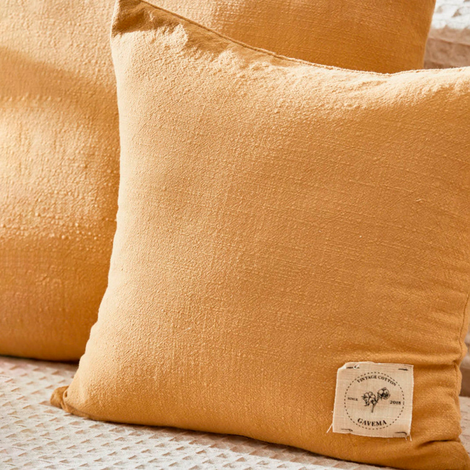 Funda Cojín Gavema2 Mostaza 45x45