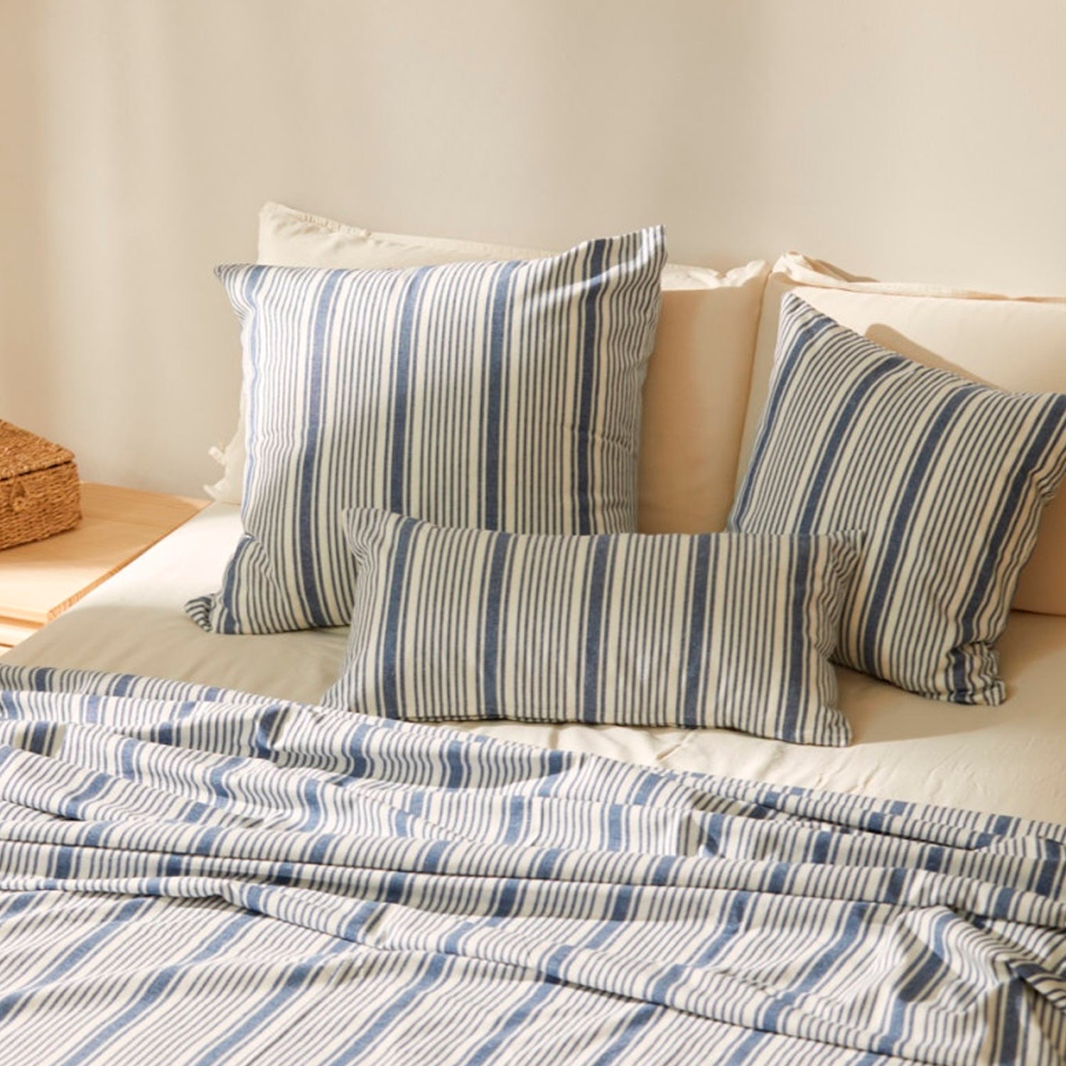 Funda Cojín Haiti 45x45 Azul