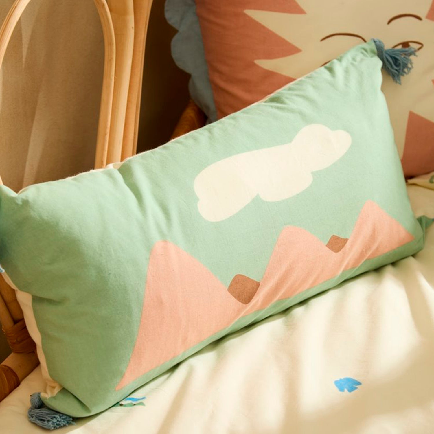 Funda Cojín Infantil Camp 30x60