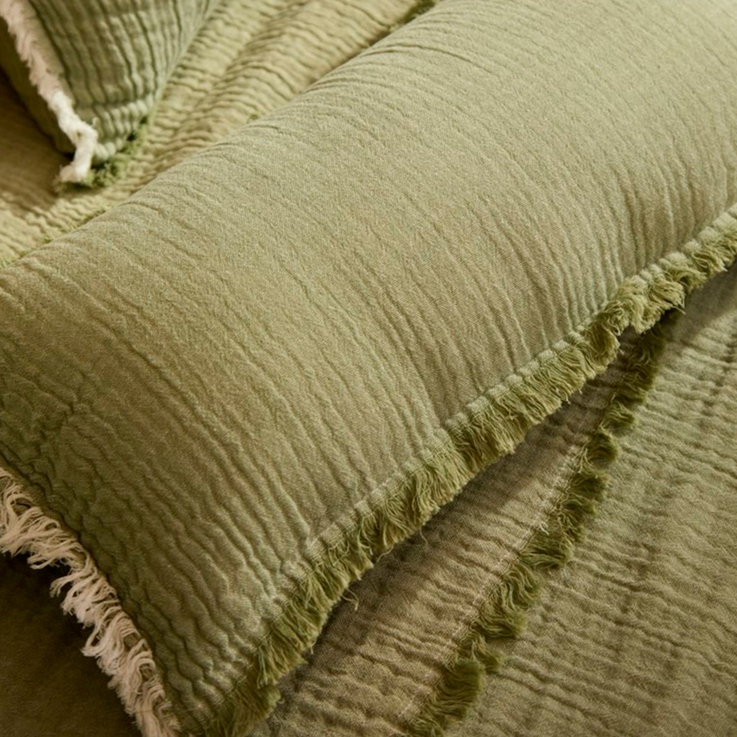 Funda Cojín Layer2 Verde 30x60