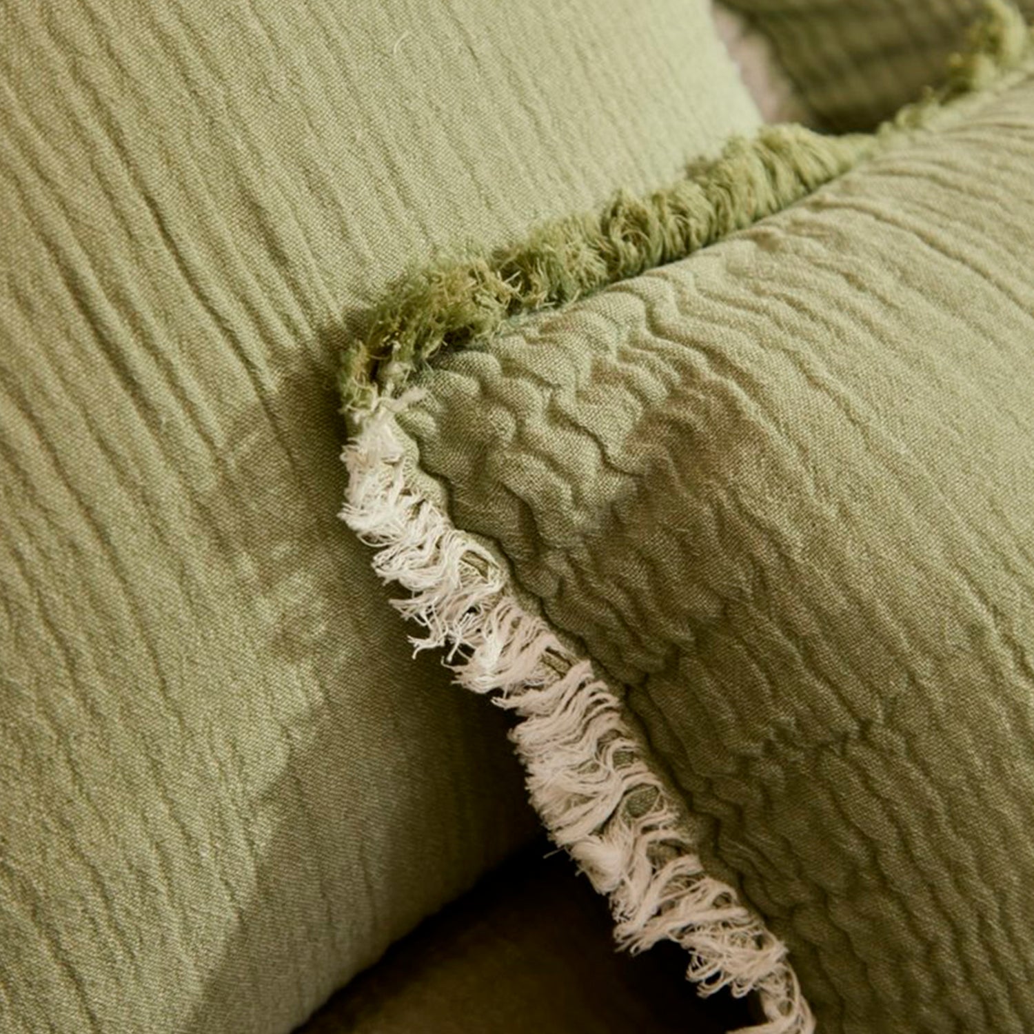 Funda Cojín Layer2 Verde 45x45