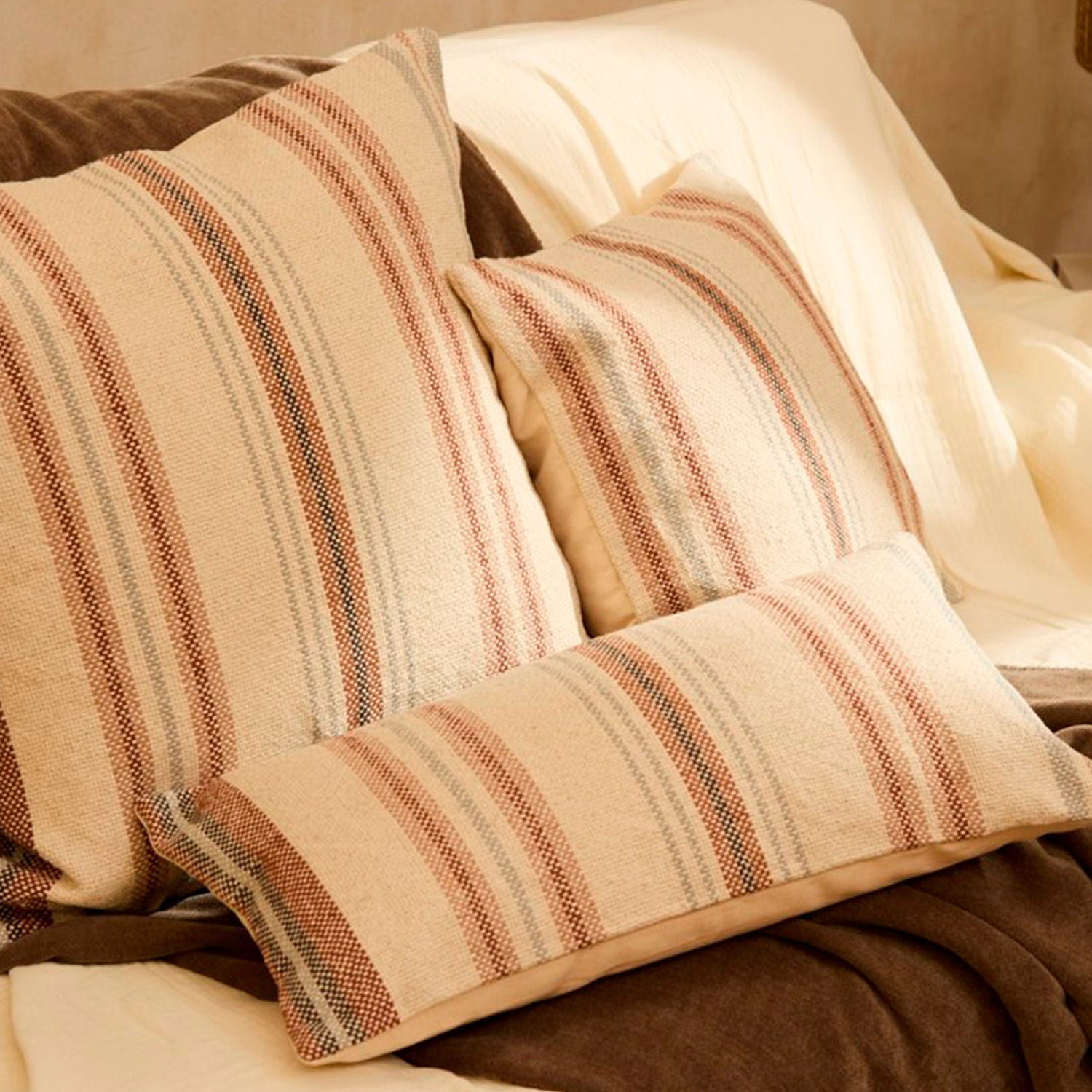 Funda Cojín Perú Tierra 60x60