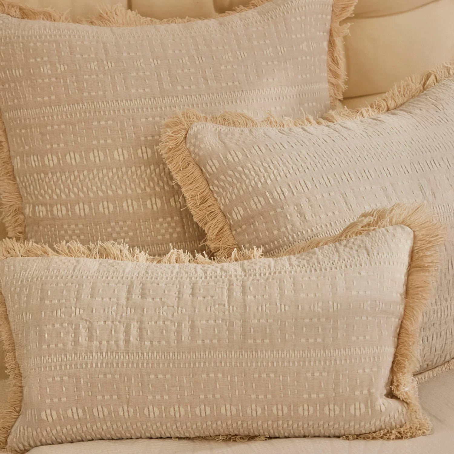 Funda Cojín Dakota 30x60 Beige