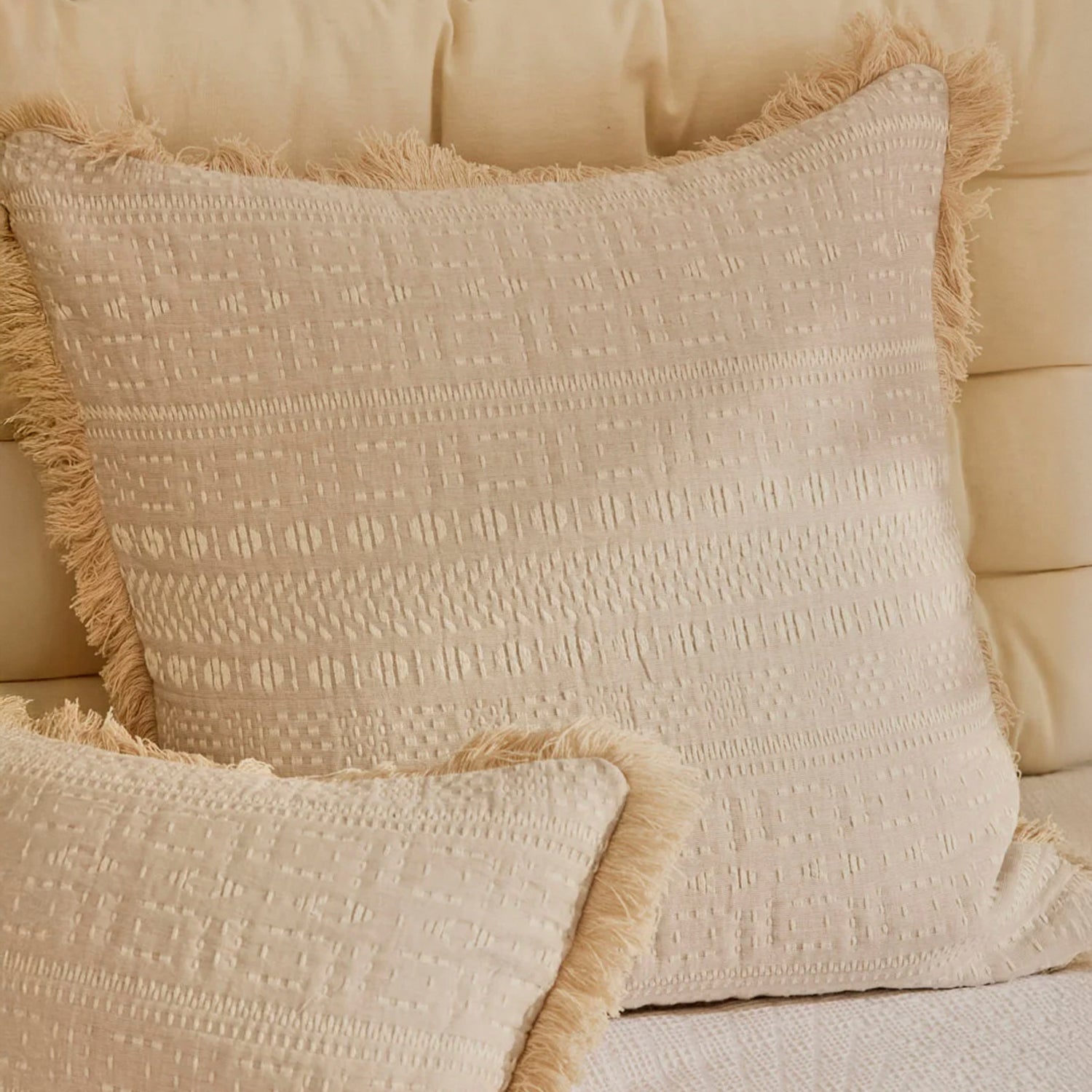 Funda Cojín Dakota 45x45 Beige