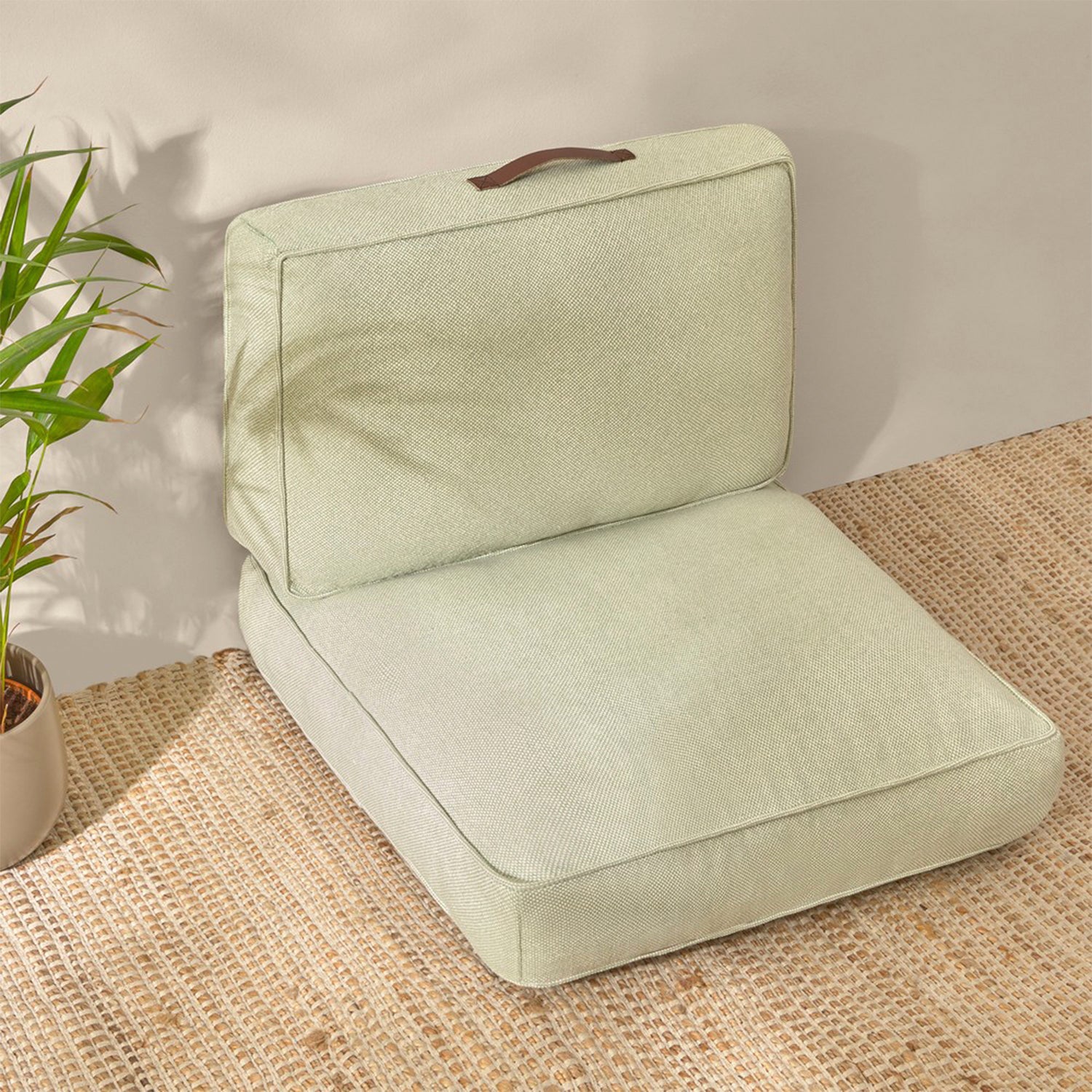 Funda Cojín Trichi 60x40 Verde