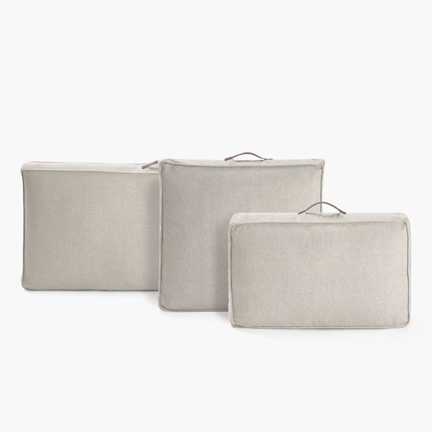 Funda Cojín Trichi 60x40 Gris