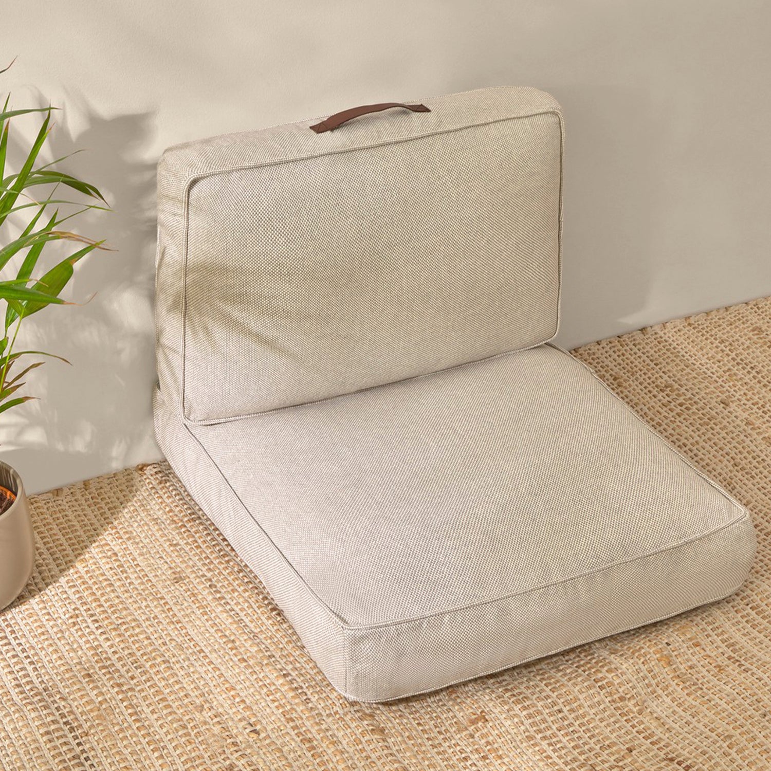 Funda Cojín Trichi 60x40 Gris