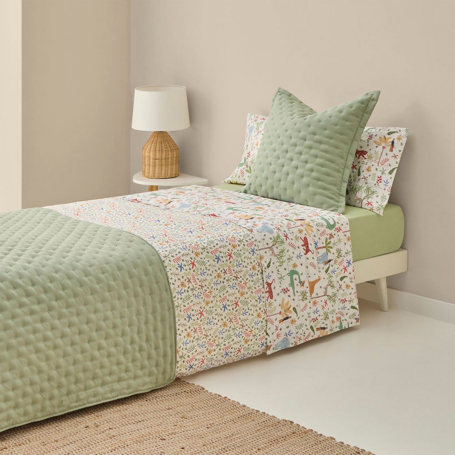 Funda Plumón Selva 150x220 (Cama 1 Plaza)