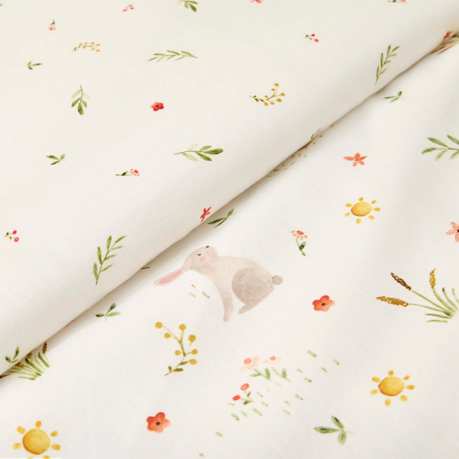 Funda Plumón Conejitos 110x135 (Cuna)