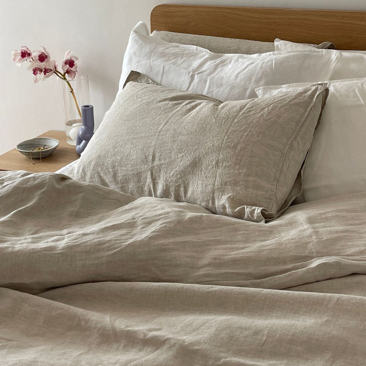 Funda Plumón Linlov 220x220 Beige (Cama 1,5 Plazas)