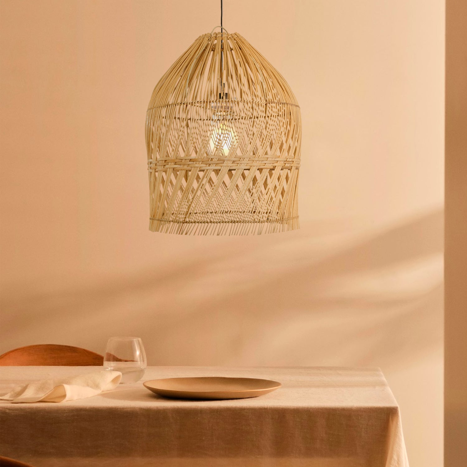 Lámpara de Colgar Bali Rattan Natural - Form Design