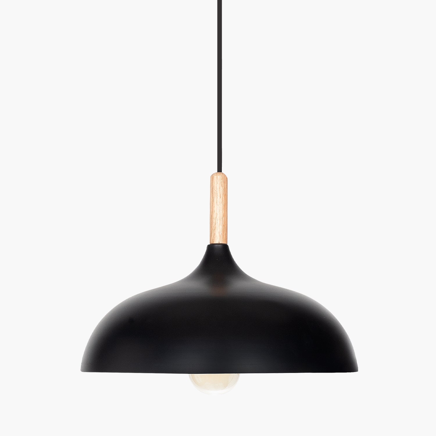 Lampara de Colgar Coupe S Negro