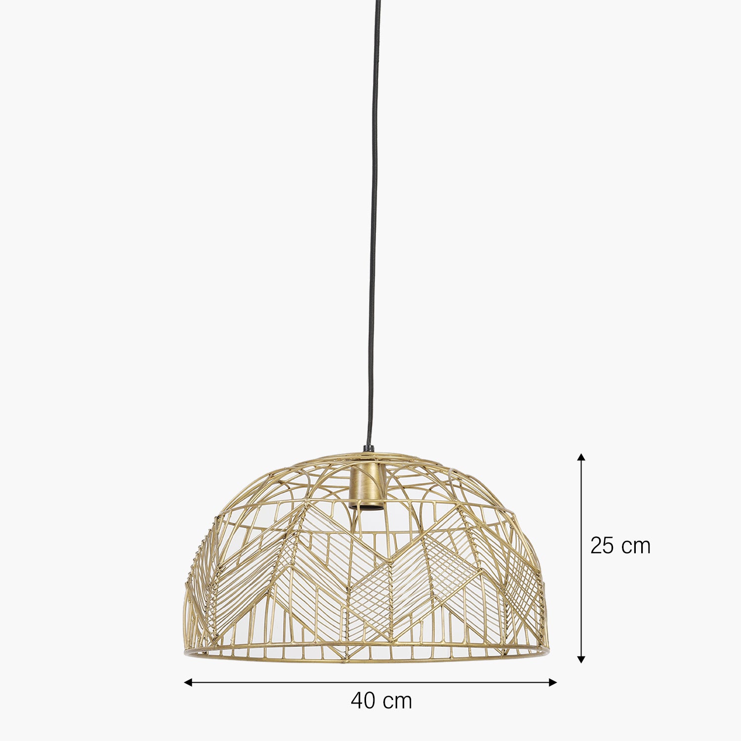 Lámpara De colgar Kalibo Dorado opaco - Form Design