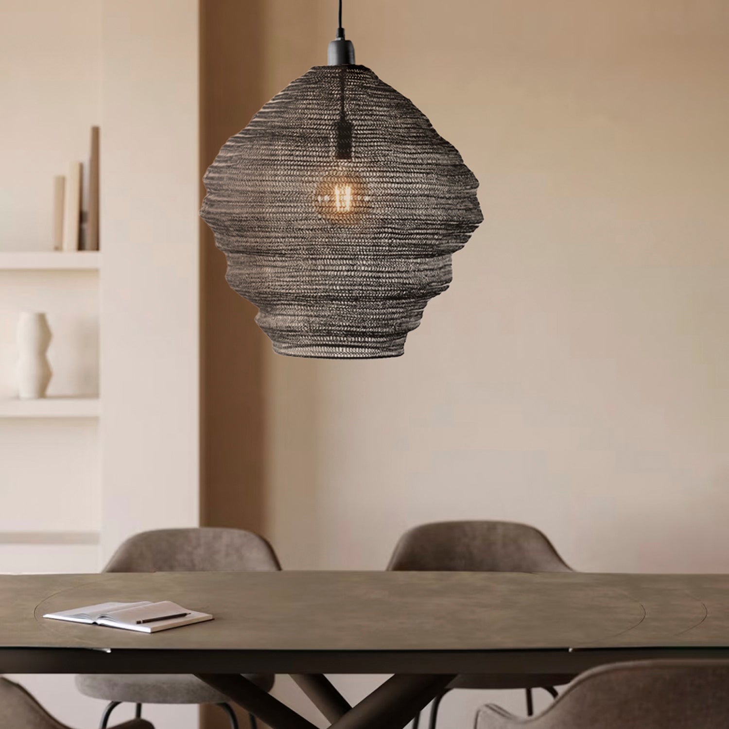 Lámpara de Colgar Apis Negro - Form Design