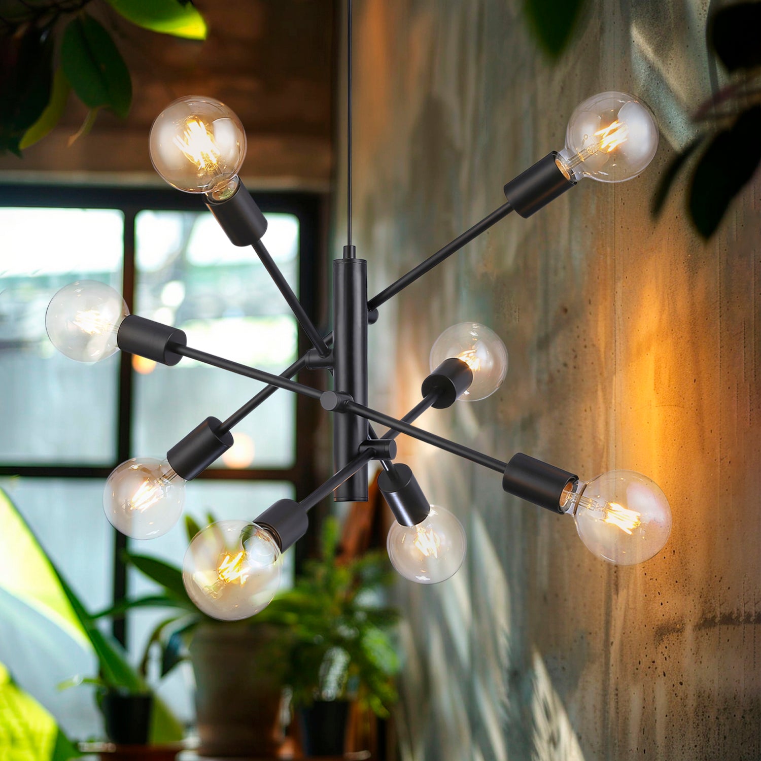 Lámpara de Colgar Amber Negro - Form Design