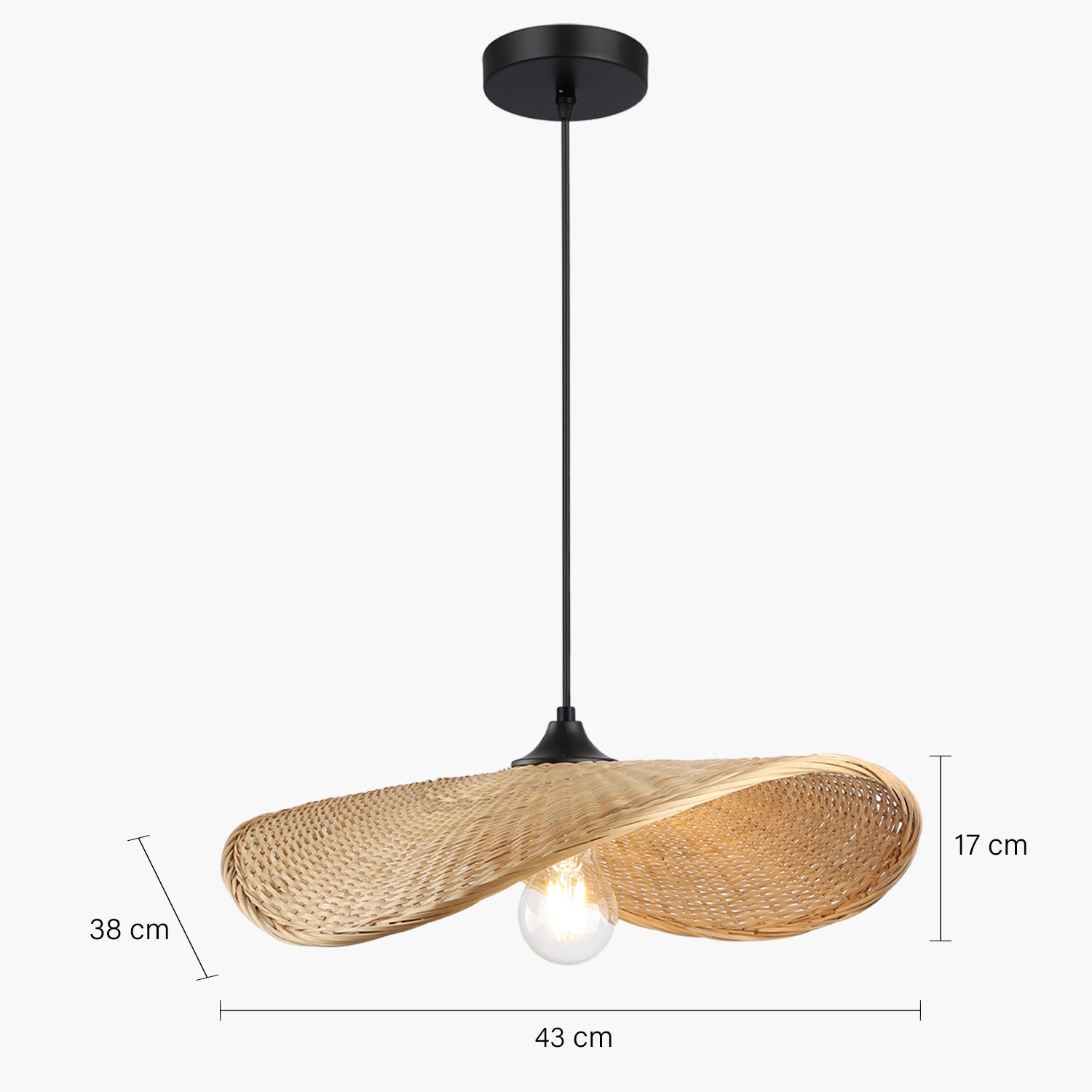 Pantalla Brighton Natural