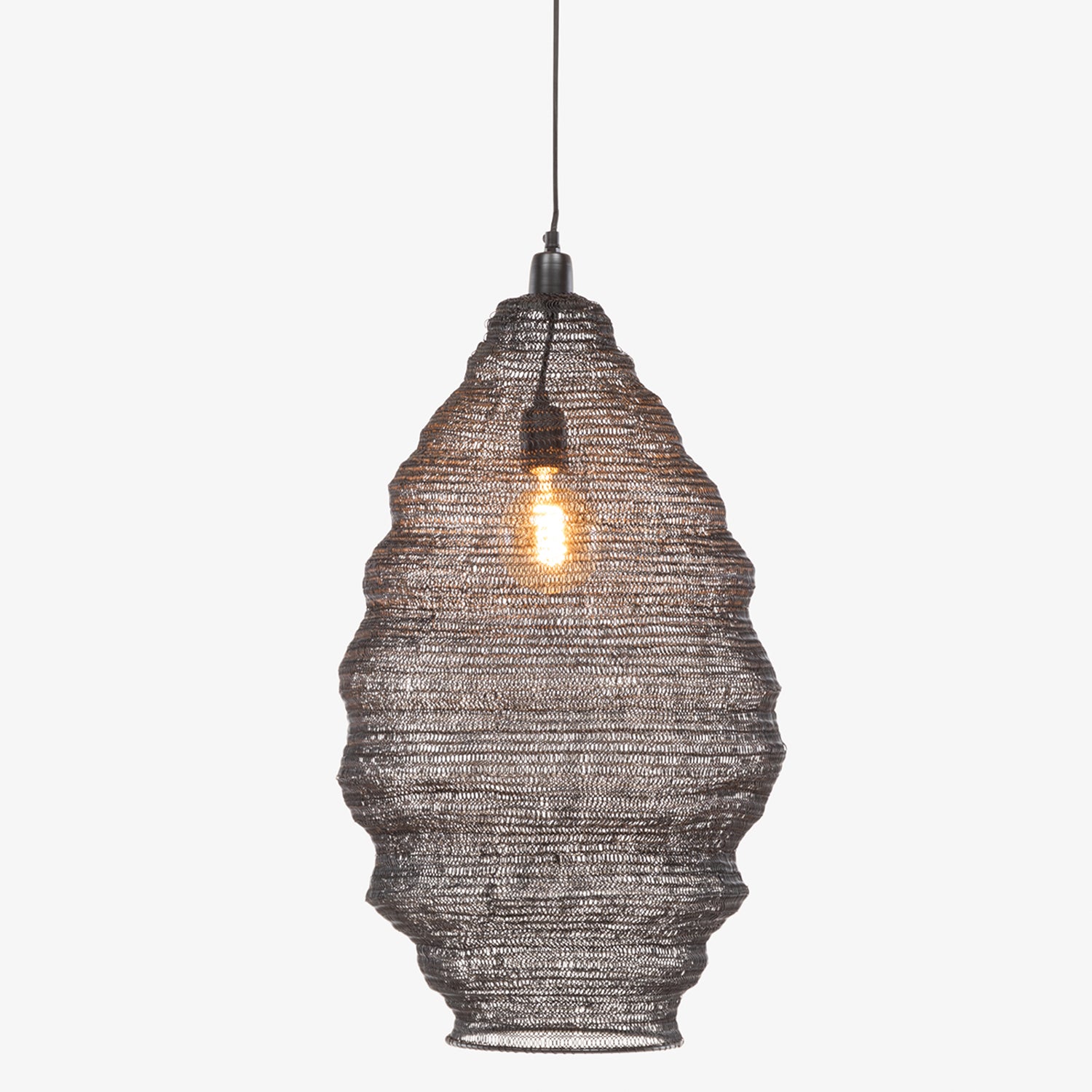 Lámpara de Colgar Nyra Negro - Form Design