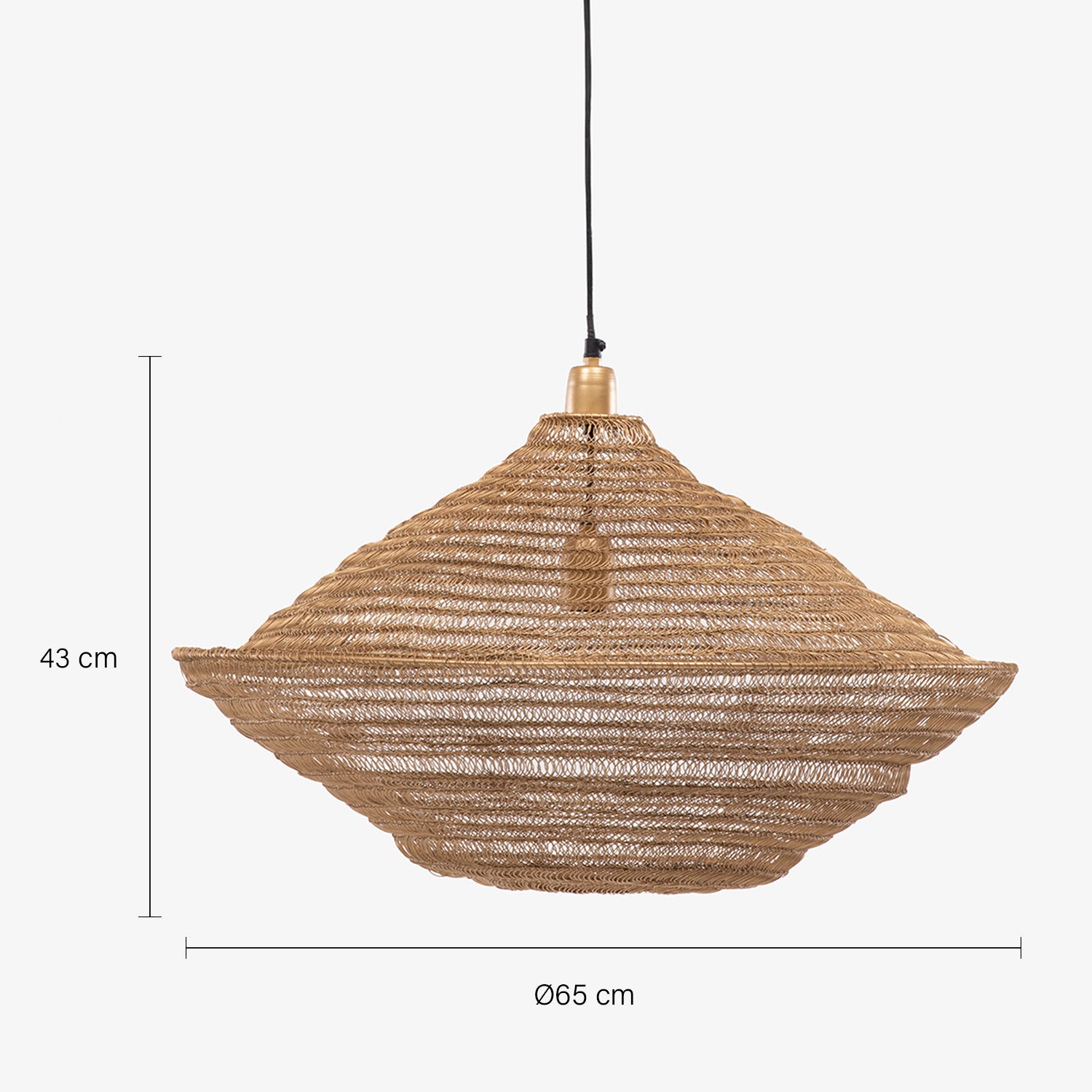 Lámpara de Colgar Kate Bronce - Form Design