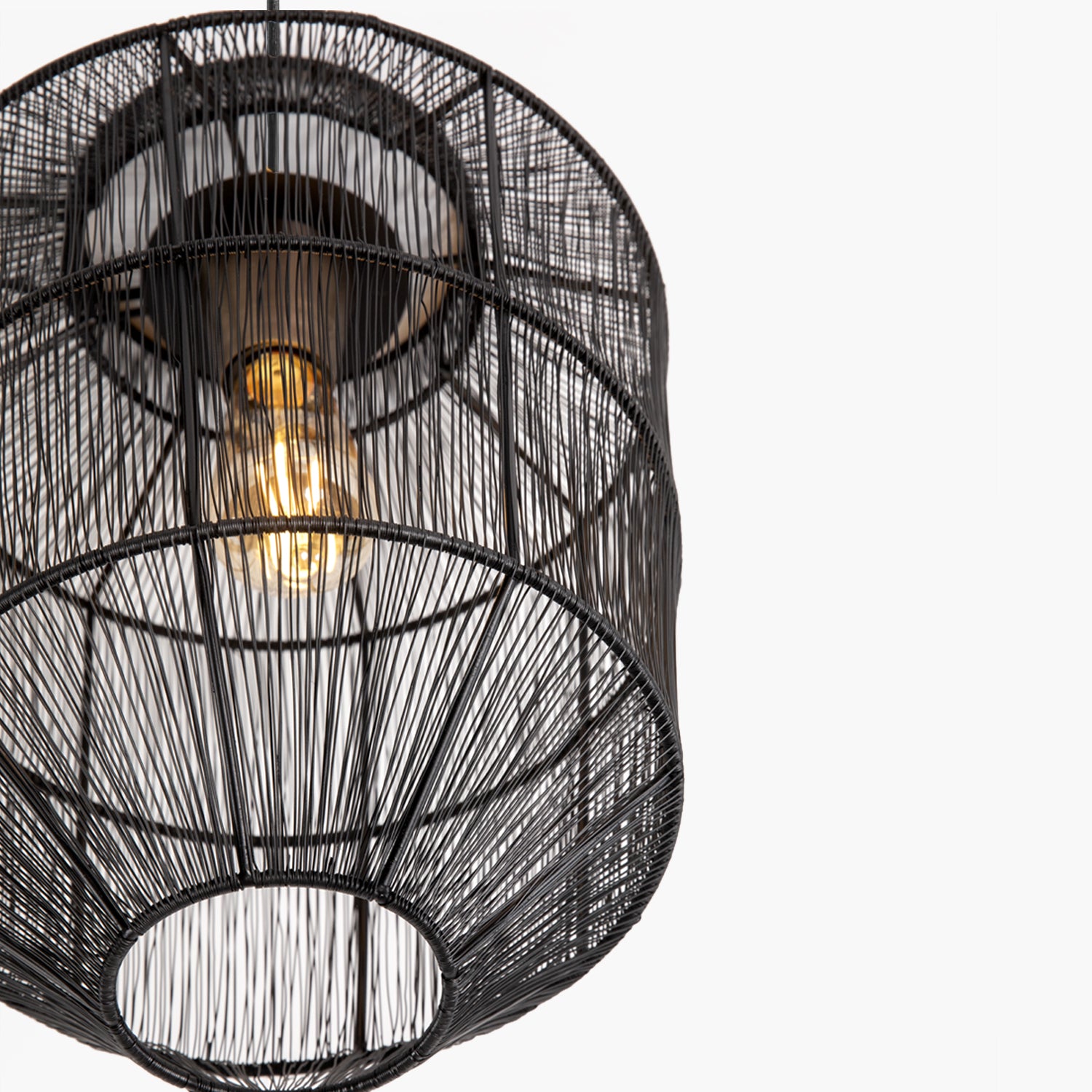 Lámpara de Colgar Klaus L Negro - Form Design