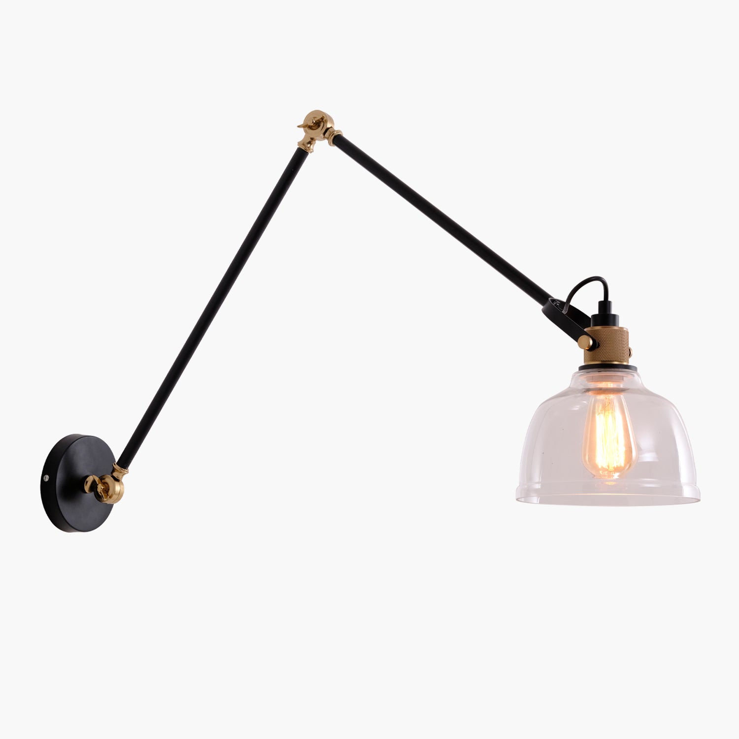 Lámpara de Pared Mae brazo articulado Vidrio - Form Design