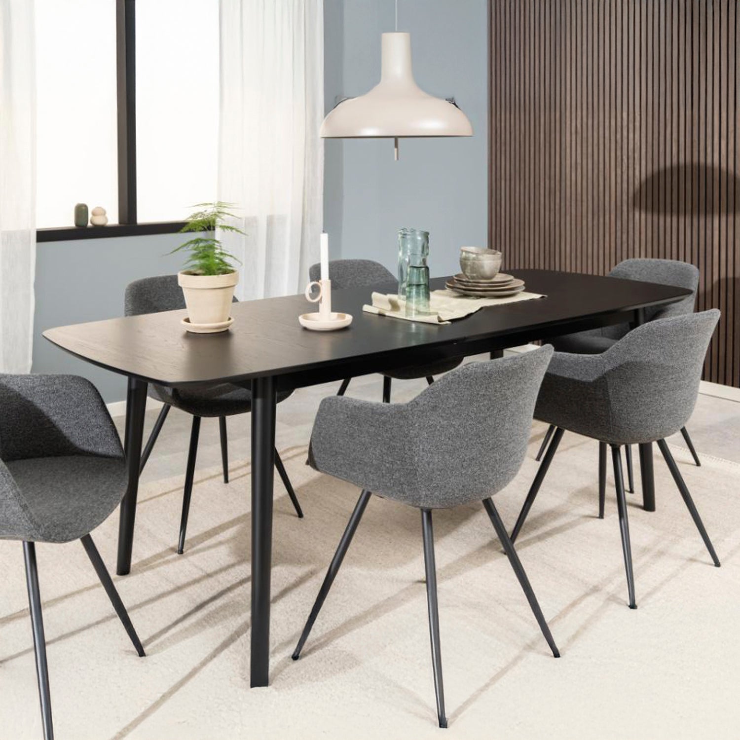 Mesa Comedor Montreux Negro