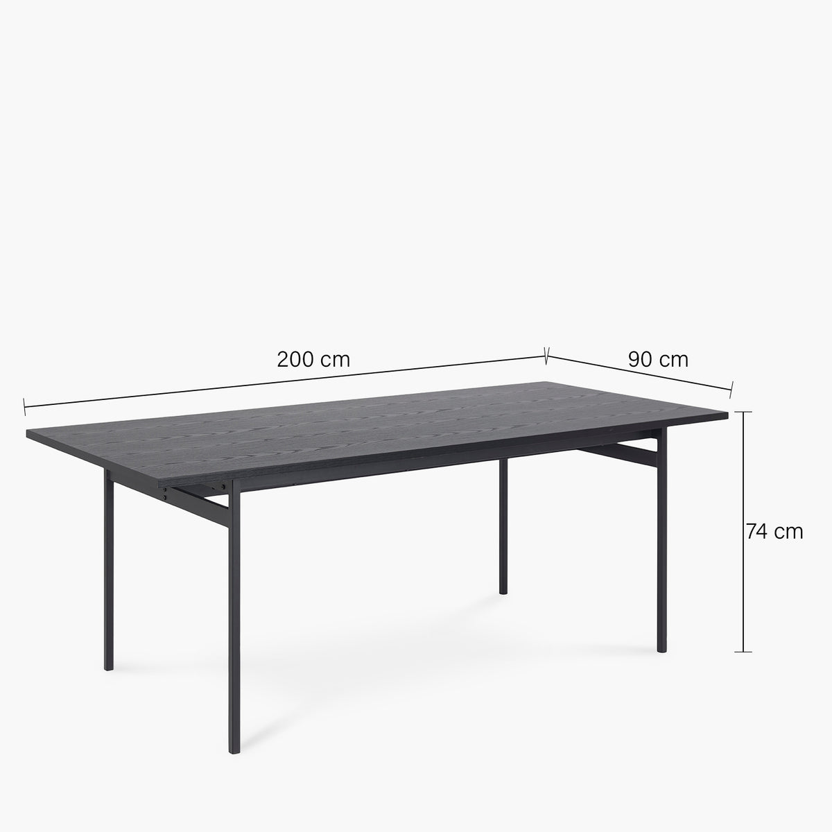 Mesa Comedor Angus Negro