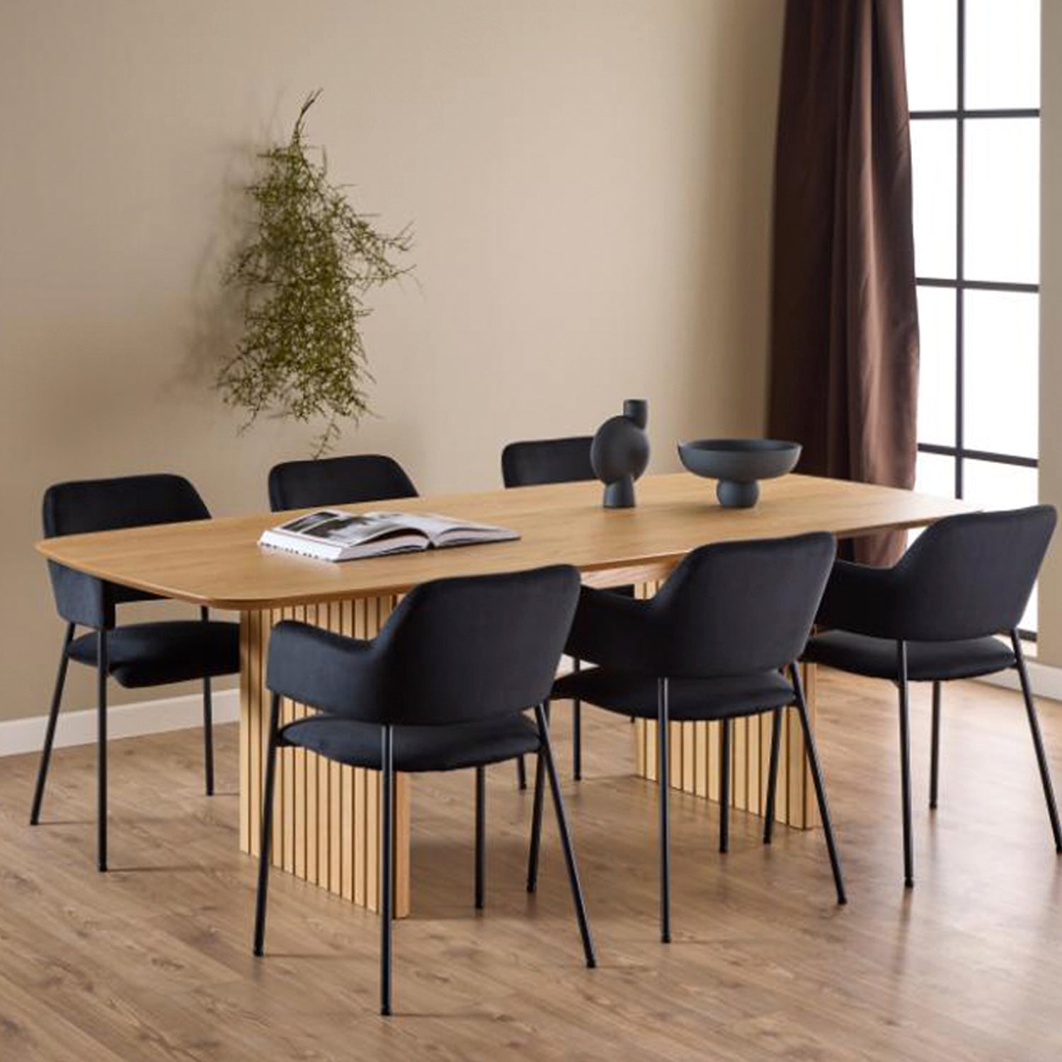 Mesa Comedor Chris Rectangular Natural