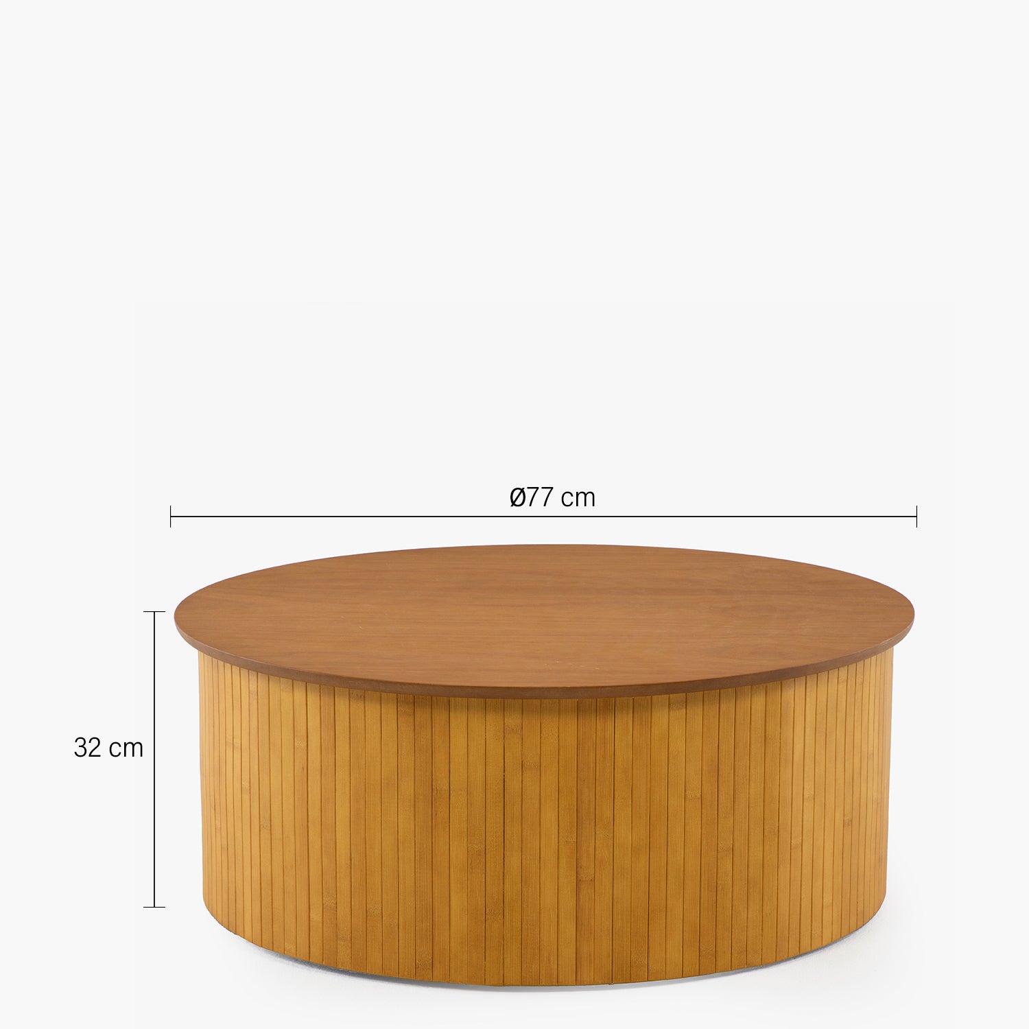 Mesa de Centro Berlin Nogal