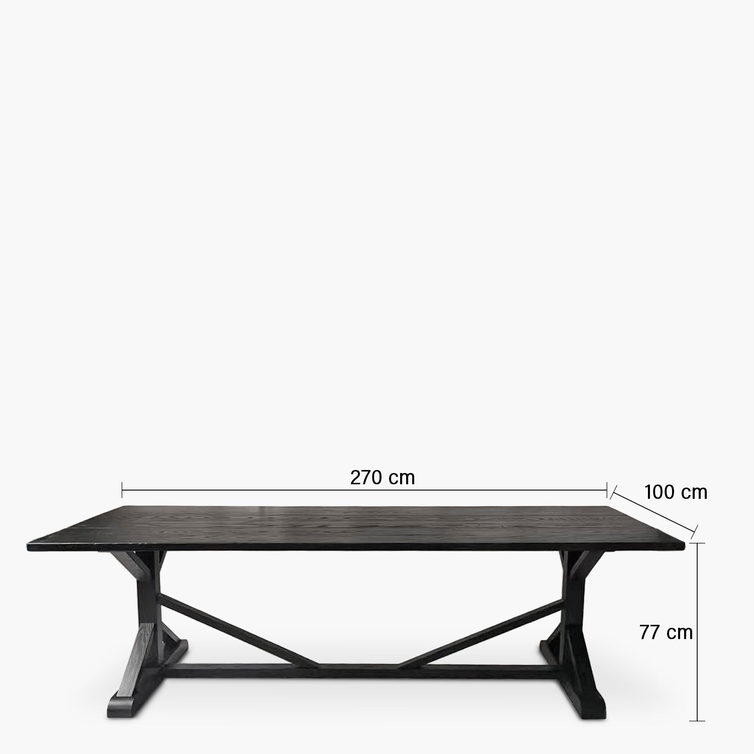 Mesa Comedor Puelo Negro