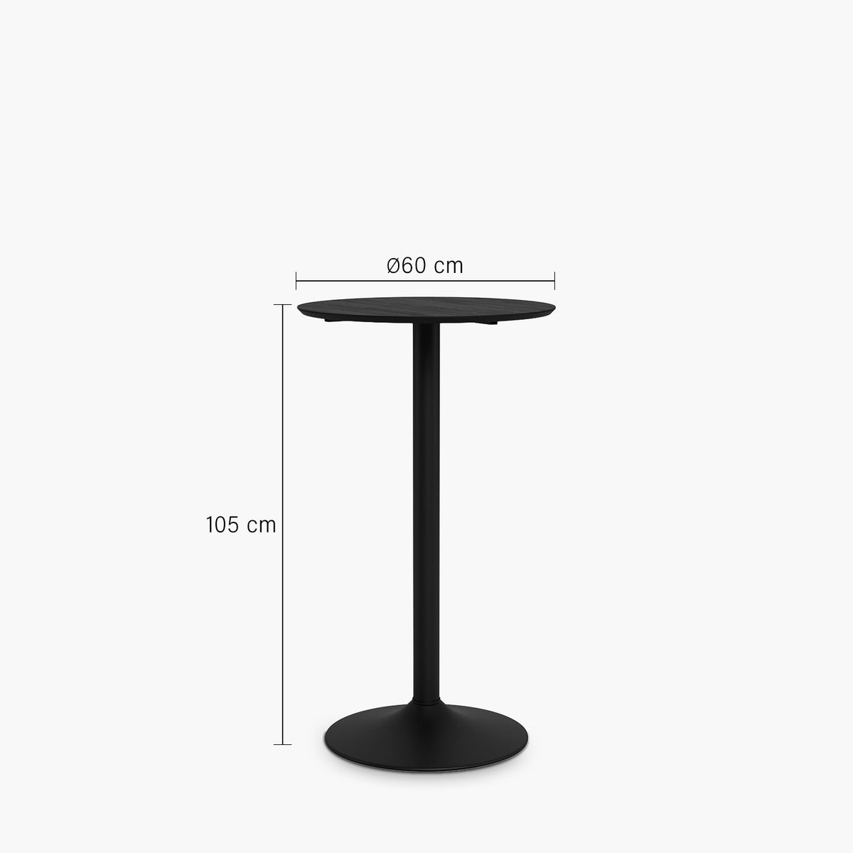 Mesa Comedor Madrid Bar Negro