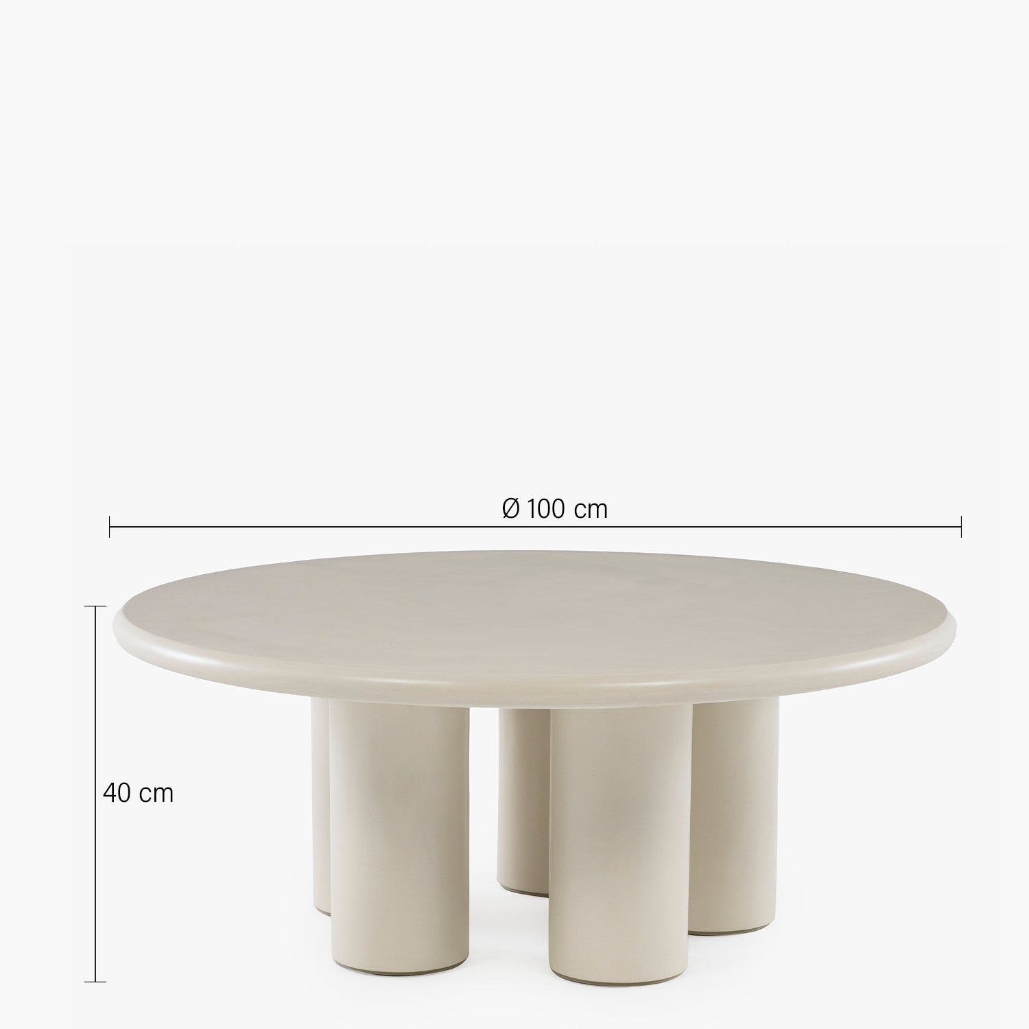 Mesa de Centro Atenas Blanco