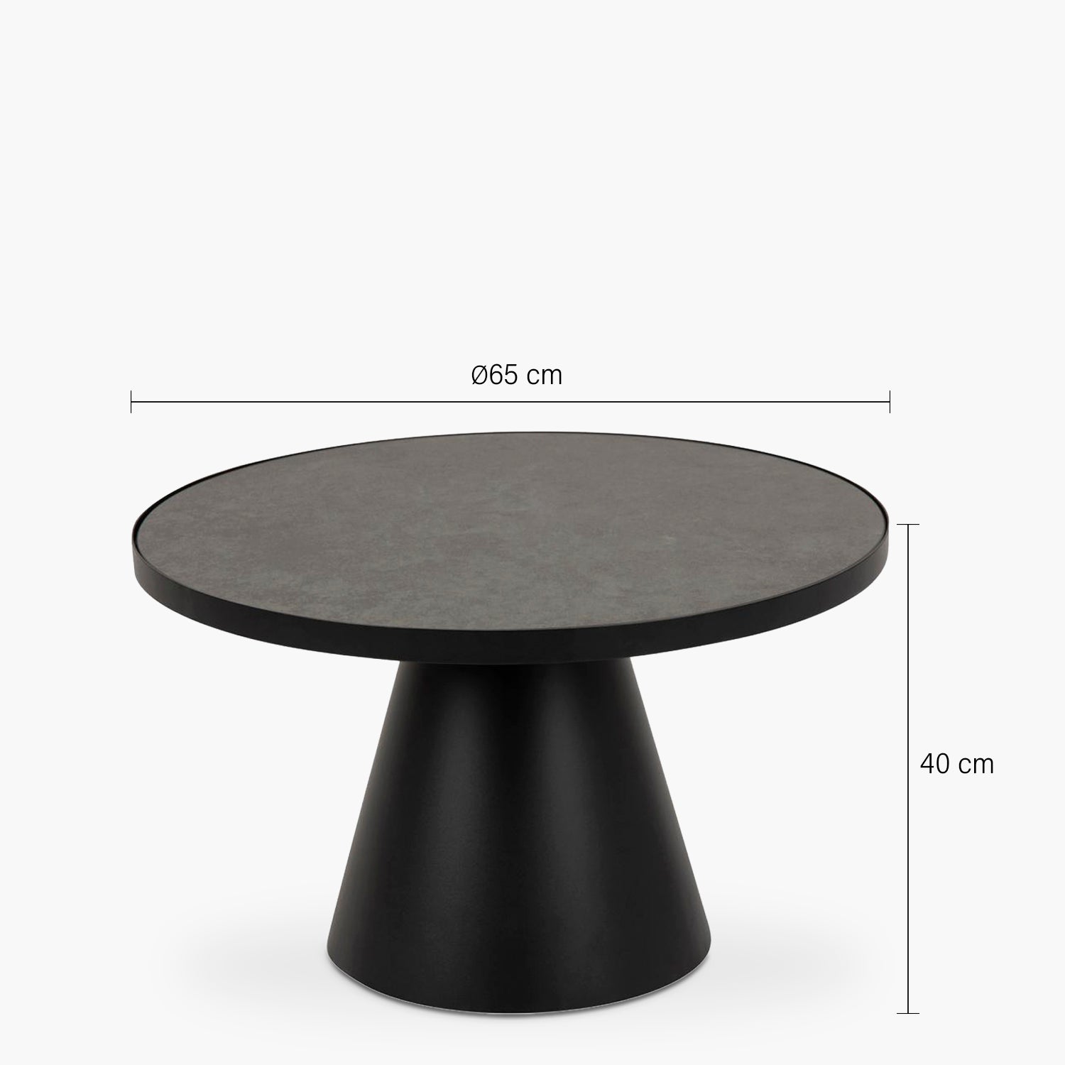 Mesa de Centro Nura 65 Negro