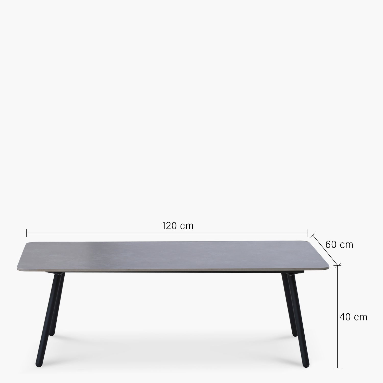 Mesa de Centro Porto Belo Negro