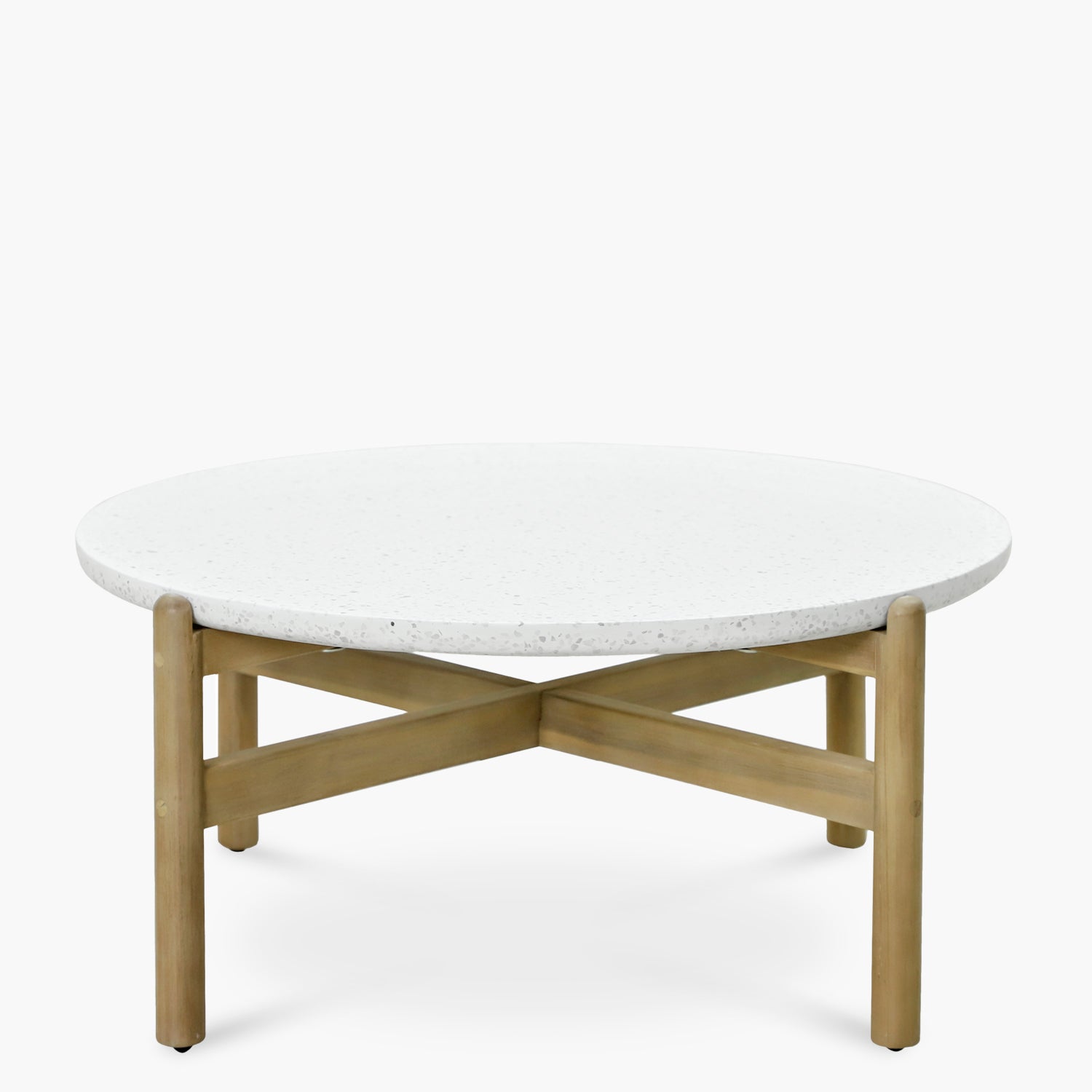 Mesa de Centro Pipa Natura/Blanco