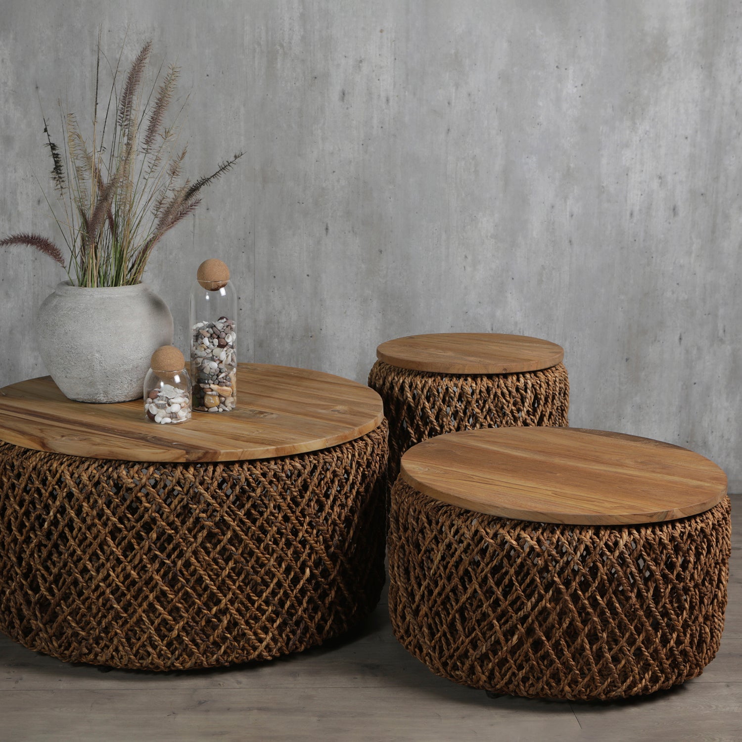 Mesa de Centro Baúl Soga S Natural