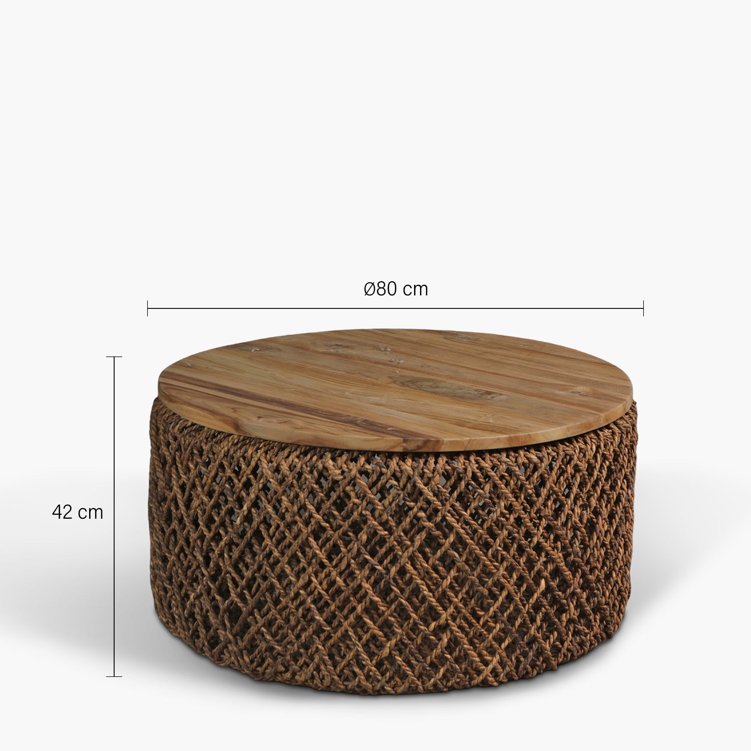 Mesa de Centro Baúl Soga L Natural