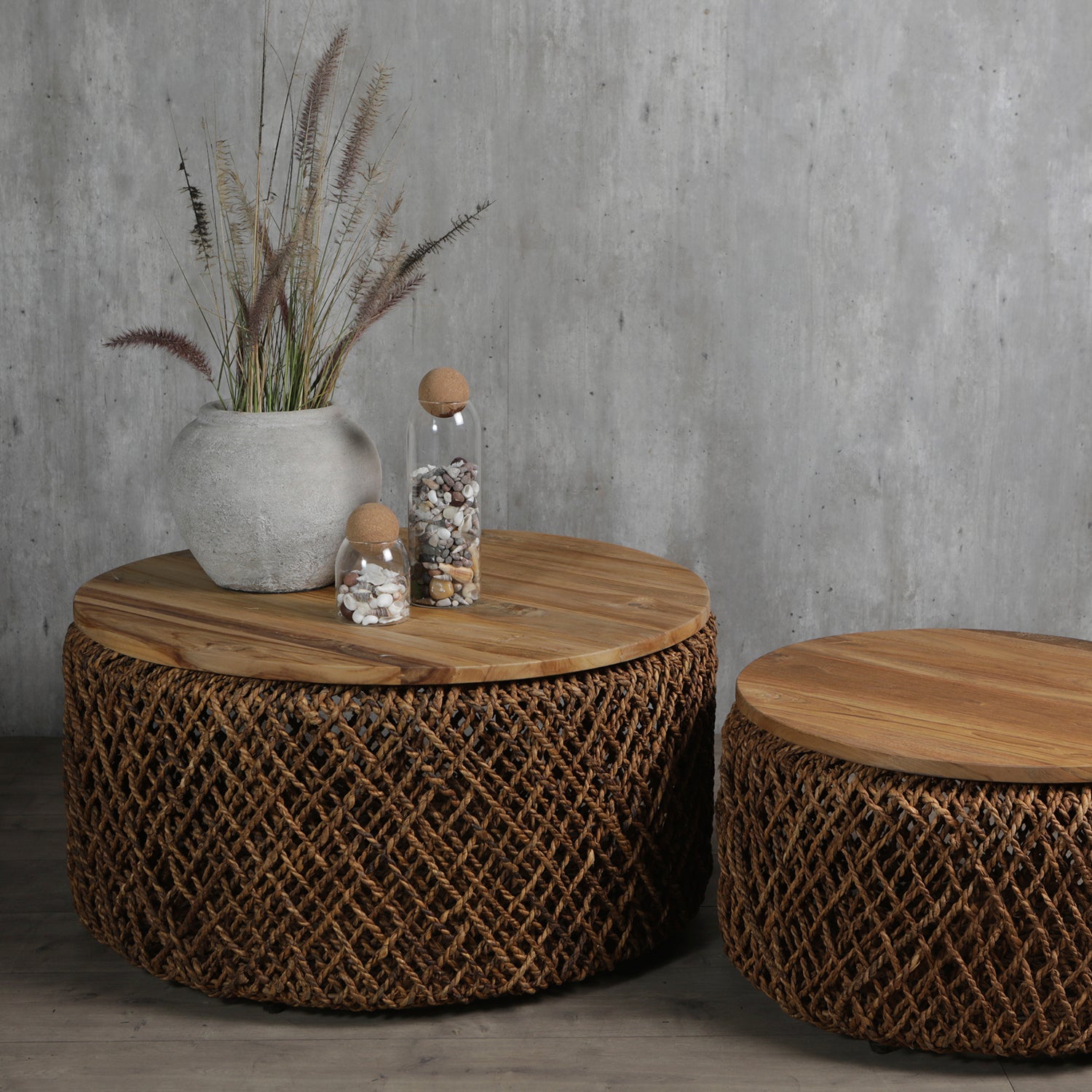 Mesa de Centro Baúl Soga L Natural