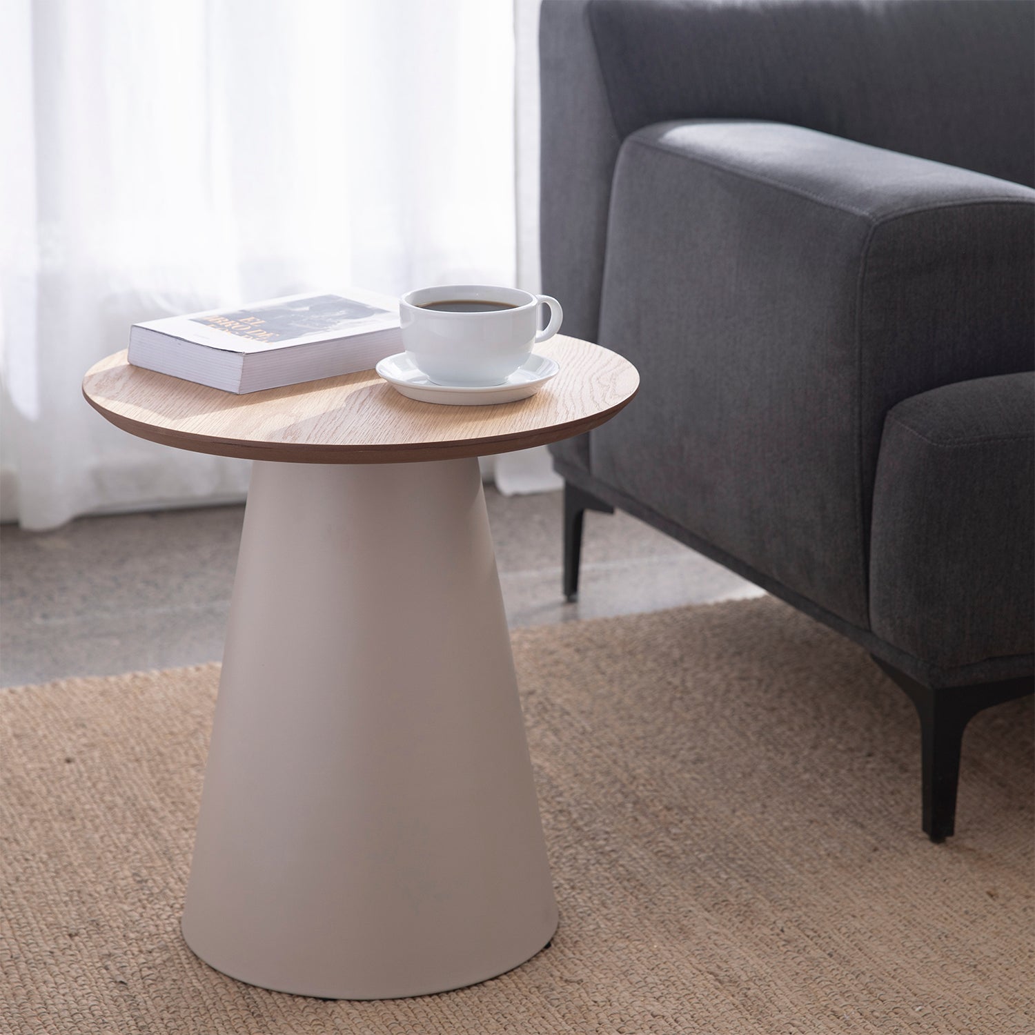 Mesa Lateral Nura 45 Natural