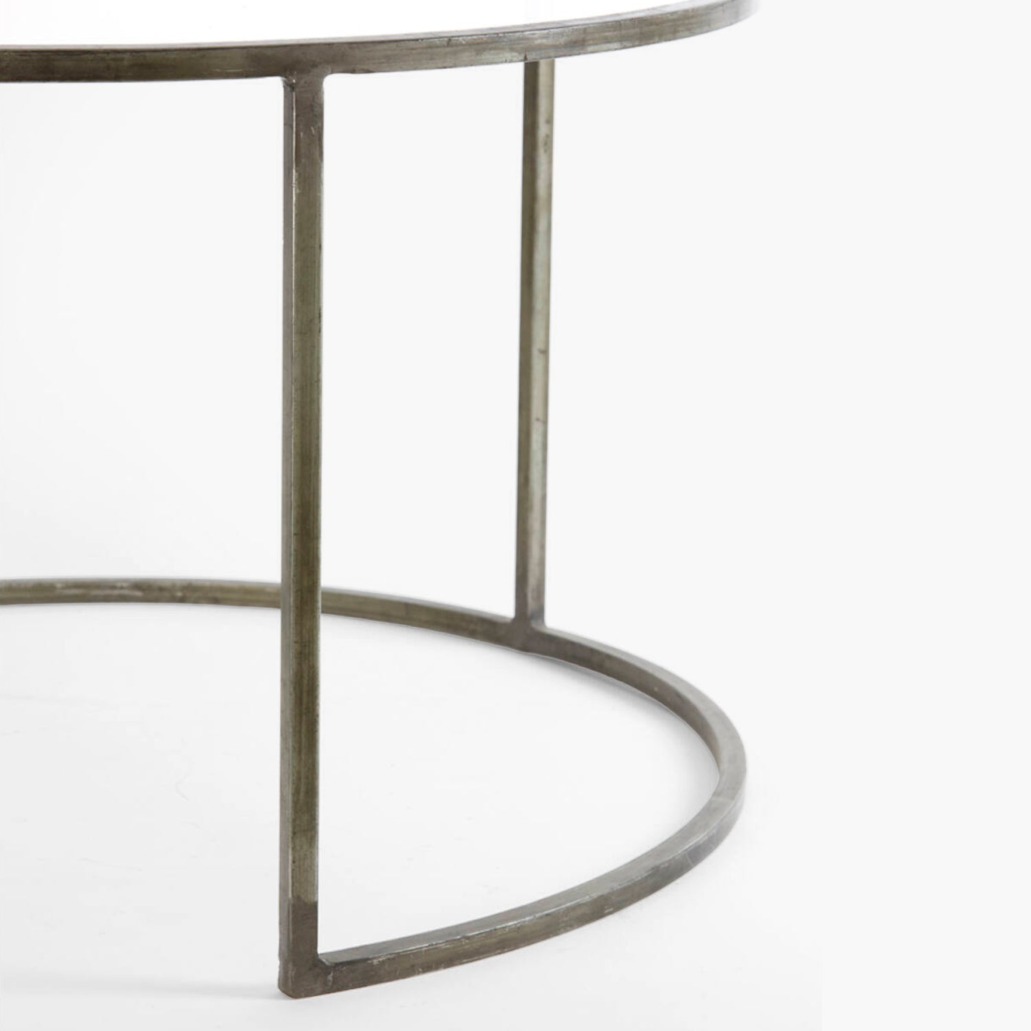 Mesas Anidadas Duarte Plateado