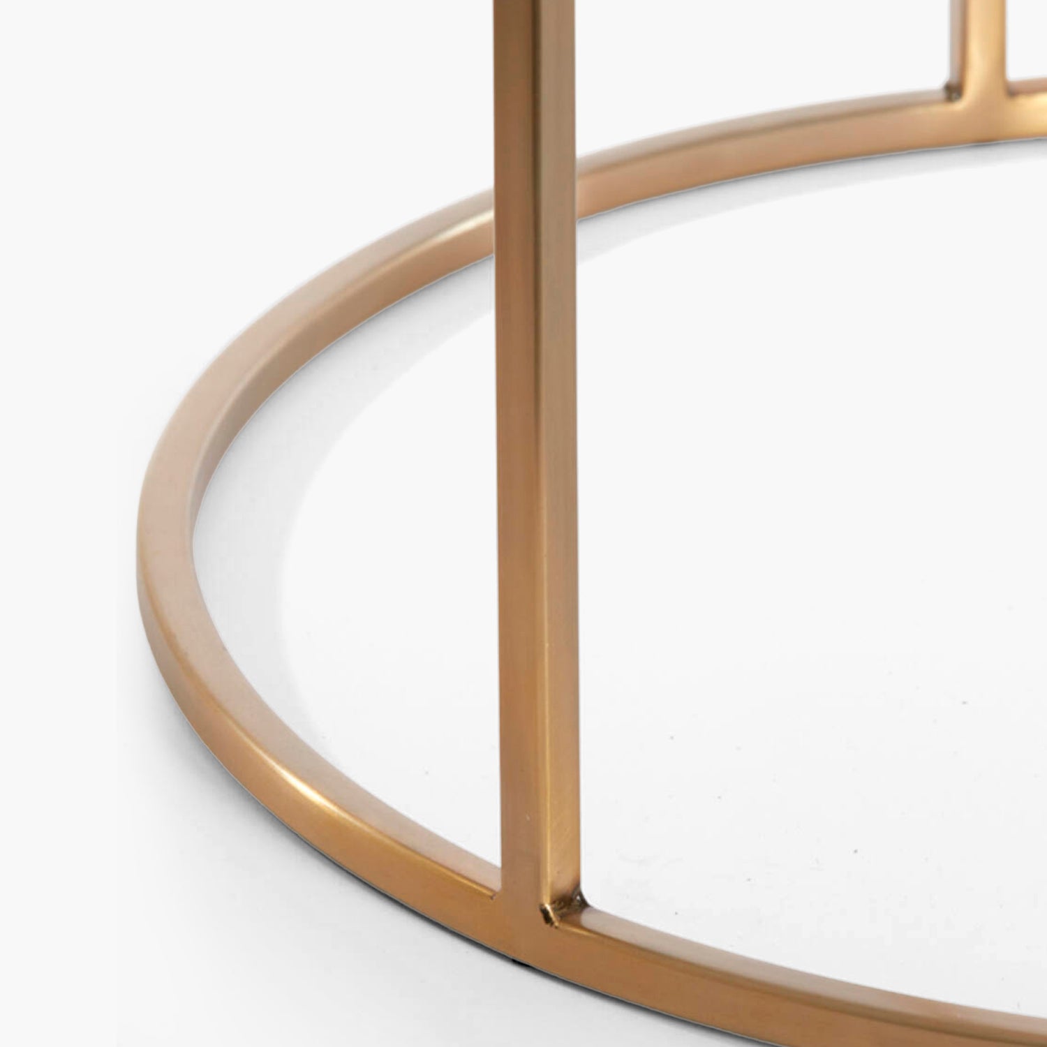 Mesas Anidadas Duarte Dorado