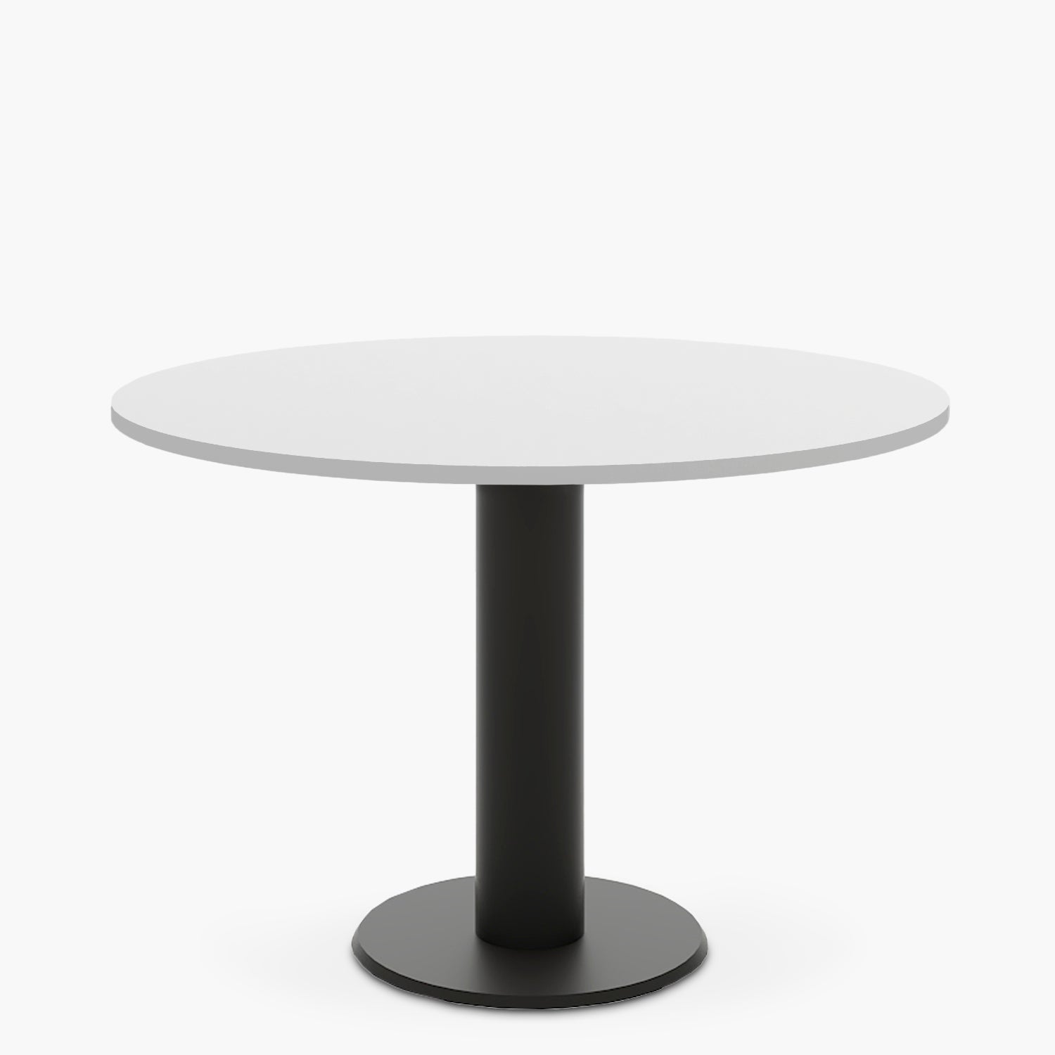 Mesa de Reunión Space 120 Blanco/Negro - Form Design