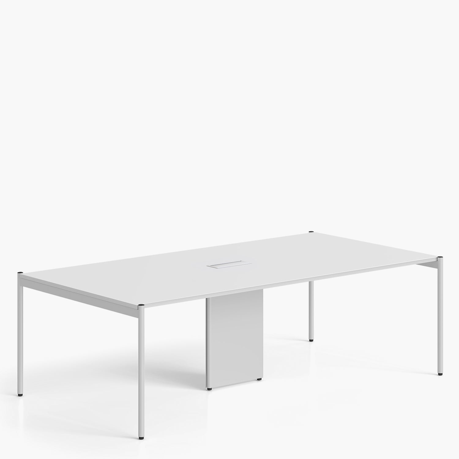 Mesa Oficina Reunión Astro 200x108 Blanco/Blanco