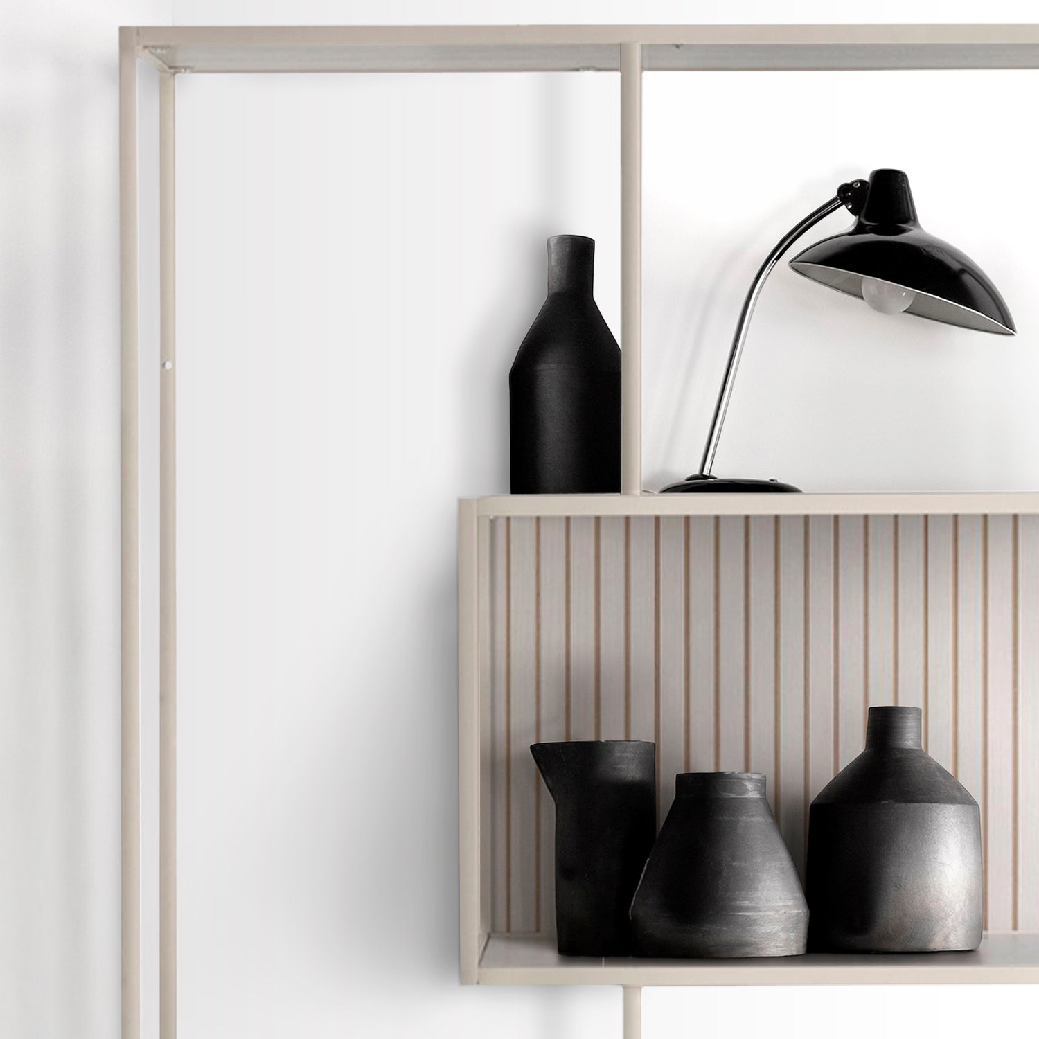 Librero Seaford Taupe